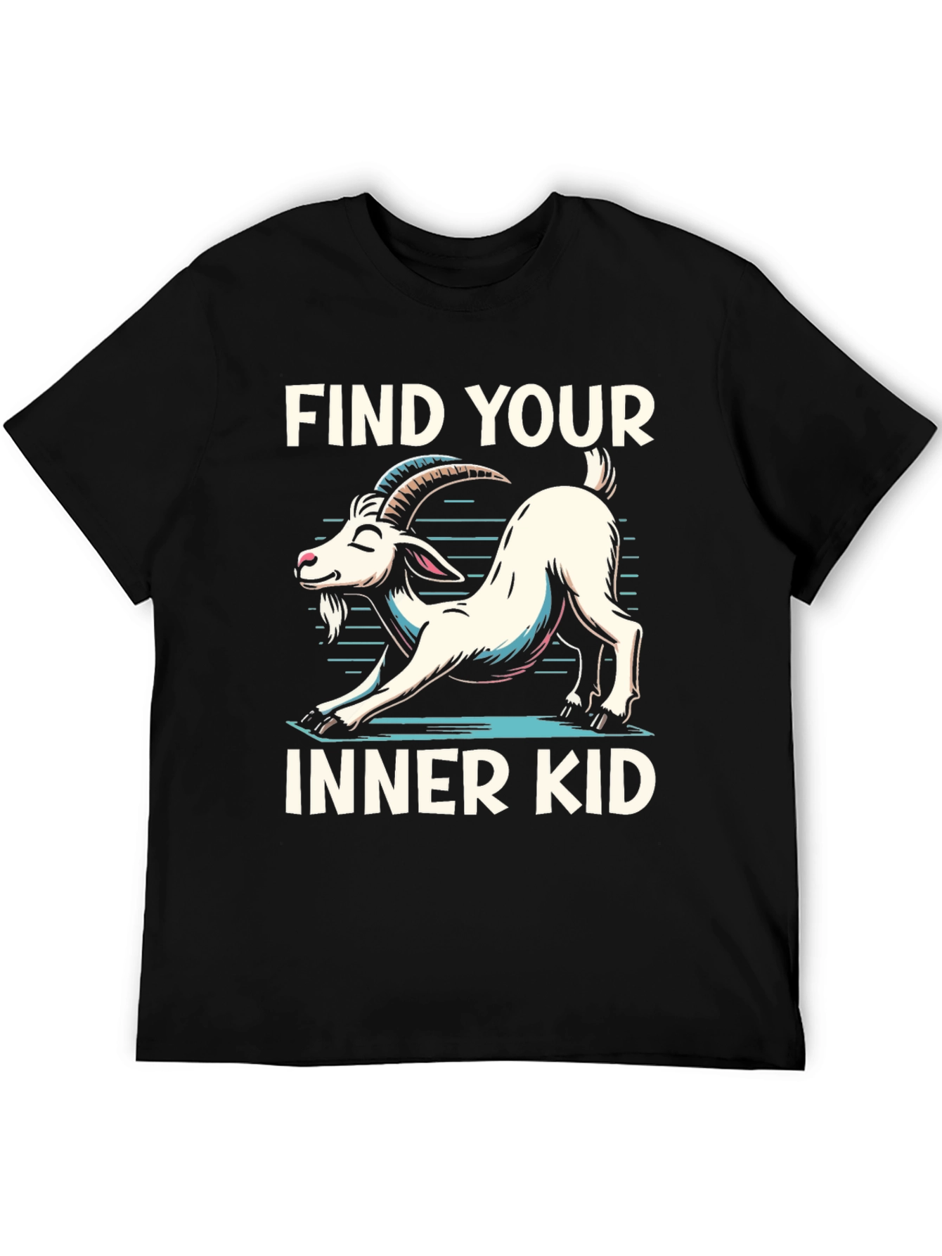 Find Your Inner Kid Goat Yoga T-Shirt