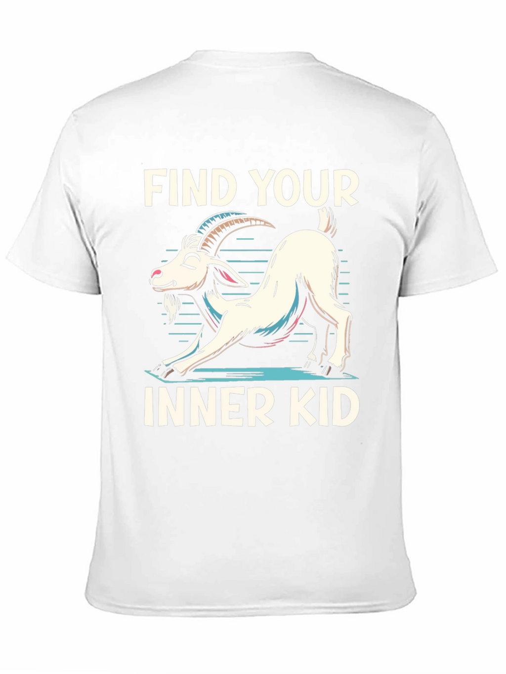 Find Your Inner Kid Goat Yoga T-Shirt