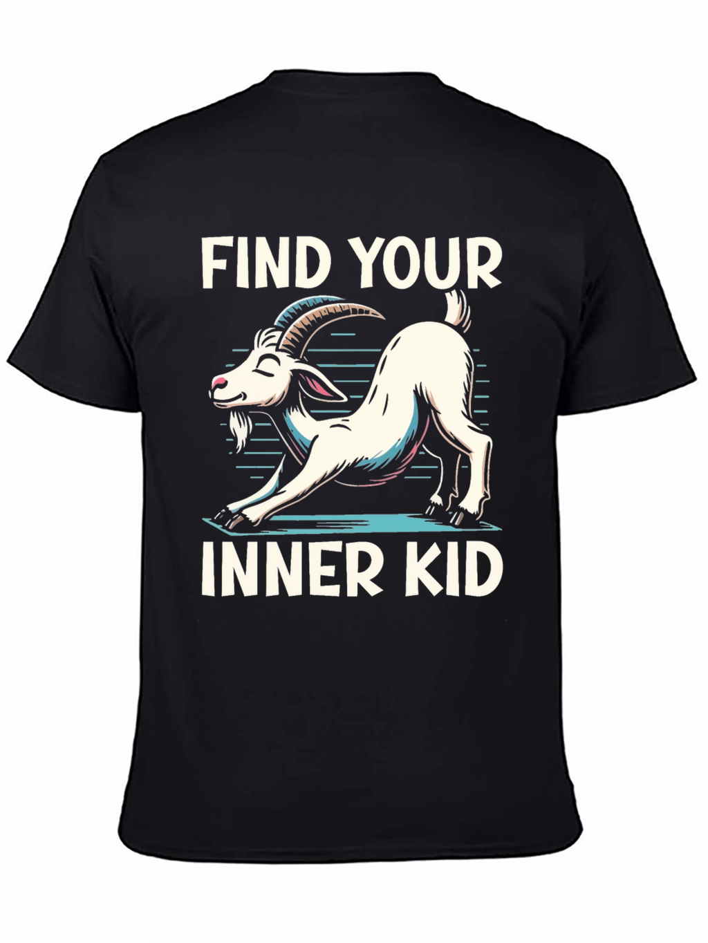 Find Your Inner Kid Goat Yoga T-Shirt