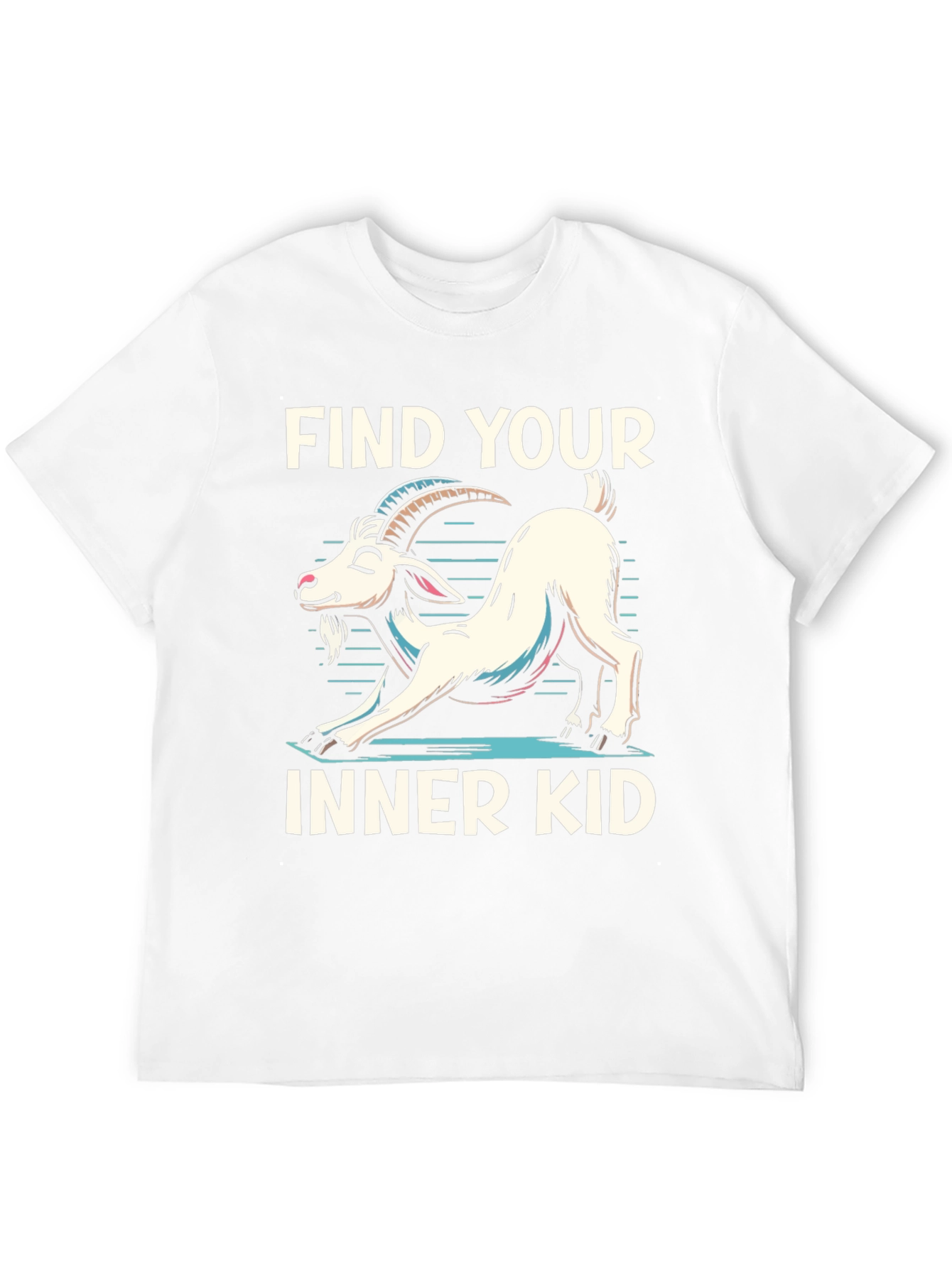 Find Your Inner Kid Goat Yoga T-Shirt
