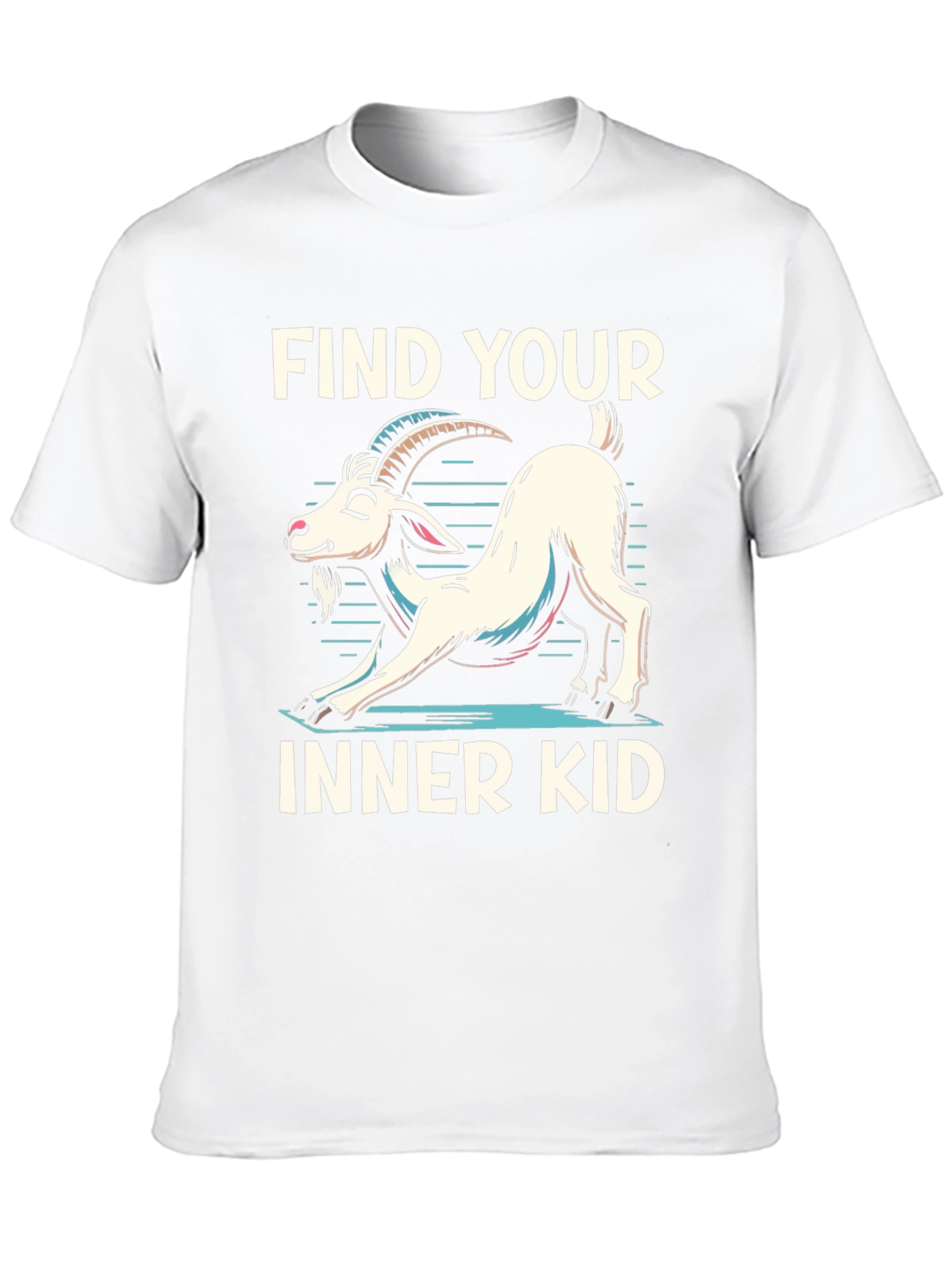 Find Your Inner Kid Goat Yoga T-Shirt