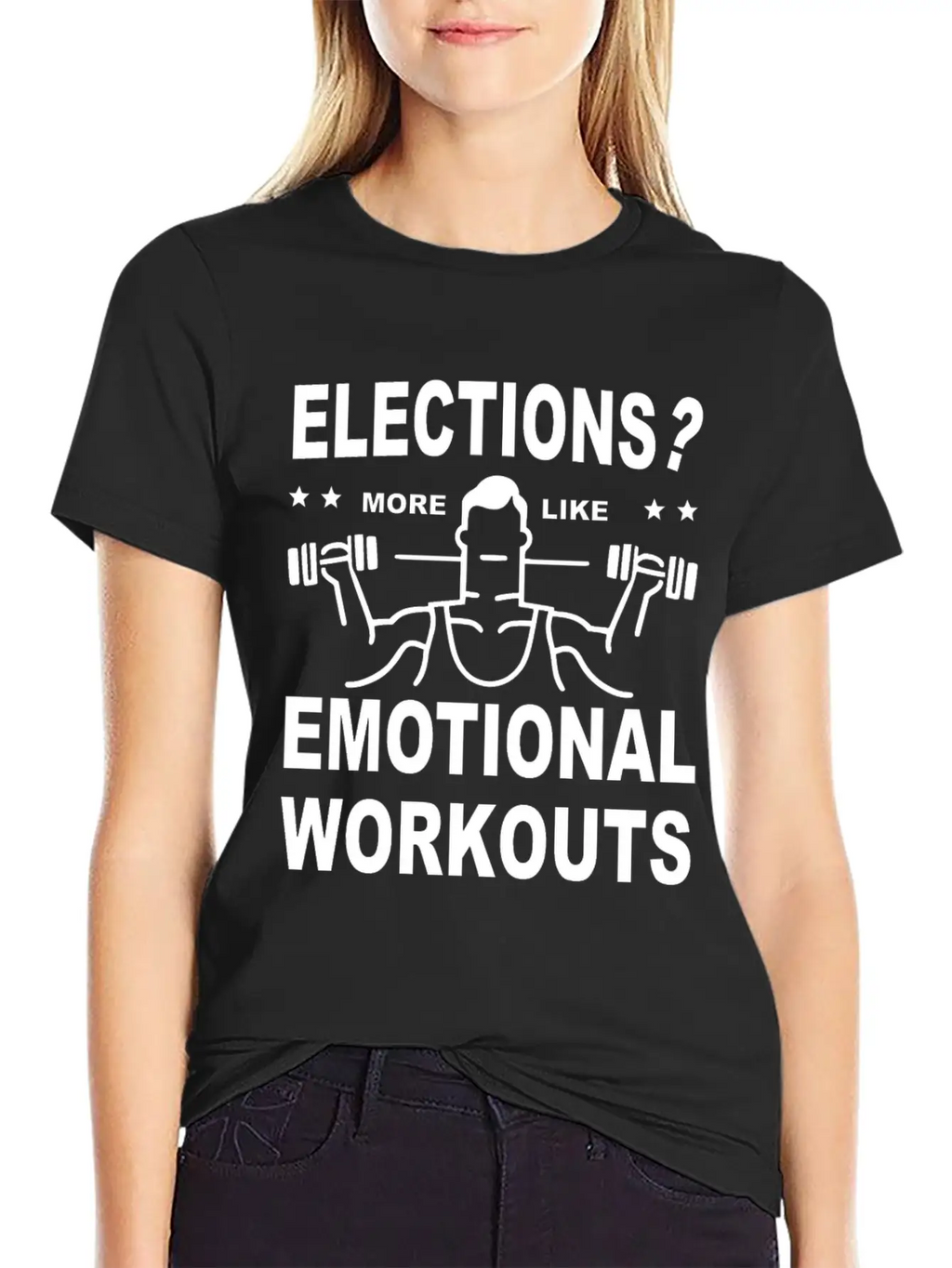 Elections More Like Emotional Workouts Unisex Casual T-Shirt – Clean Design For Daily Comfort