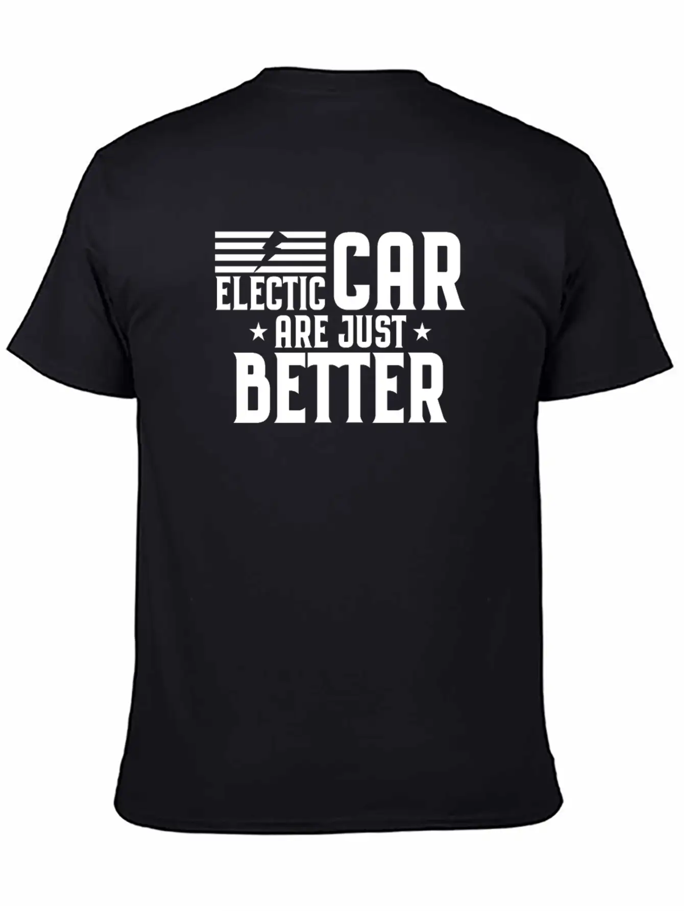 Electric Car Electromobility Electricity Gift Casual Graphic T-Shirt – Simple And Comfortable Daily Wear