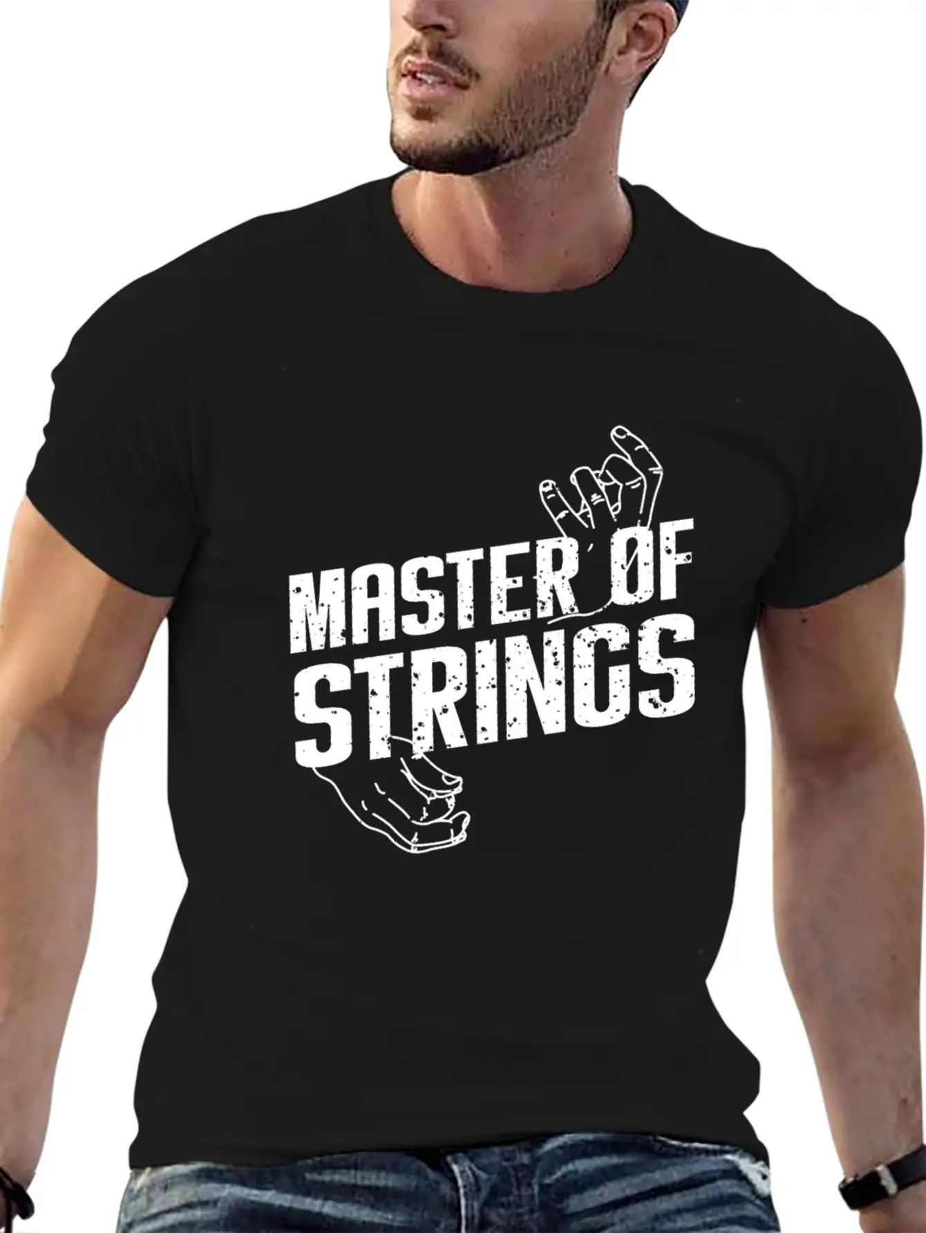 Electric E-Guitar Player Gift I Musician Guitarist Unisex Short Sleeve Soft Cotton T-Shirt – Casual Everyday Wear