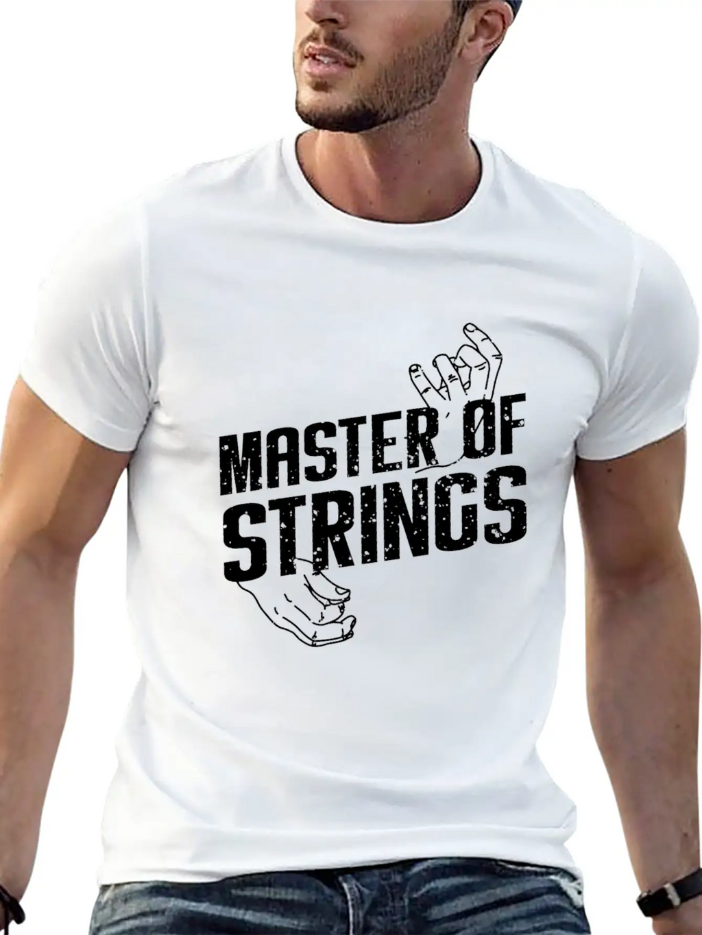 Electric E-Guitar Player Gift I Musician Guitarist Unisex Short Sleeve Soft Cotton T-Shirt – Casual Everyday Wear