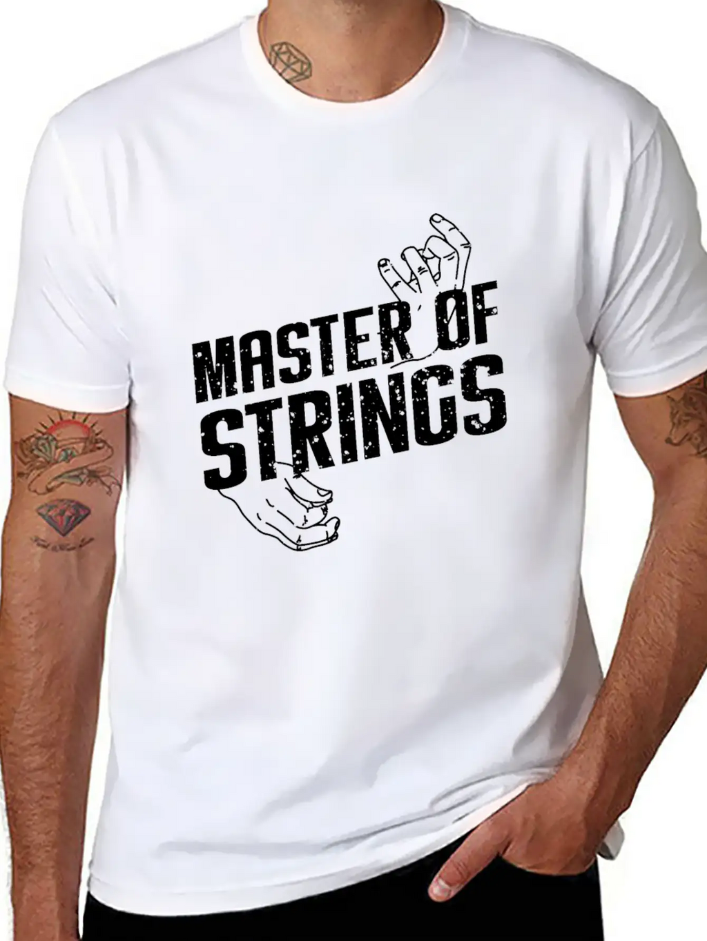 Electric E-Guitar Player Gift I Musician Guitarist Unisex Short Sleeve Soft Cotton T-Shirt – Casual Everyday Wear