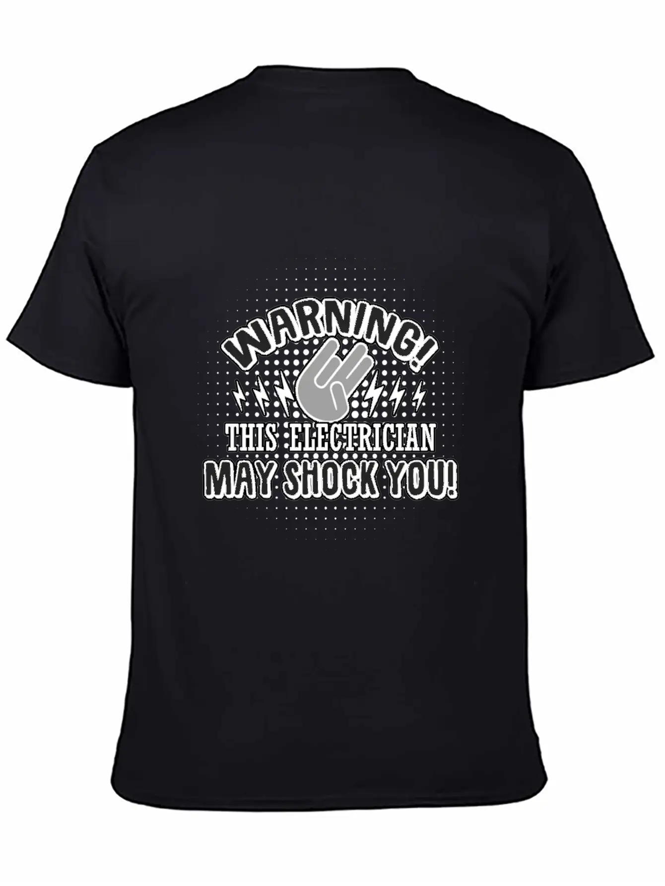 Electrician: This Electrician May Shock You Unisex Casual T-Shirt – Clean Design For Daily Comfort