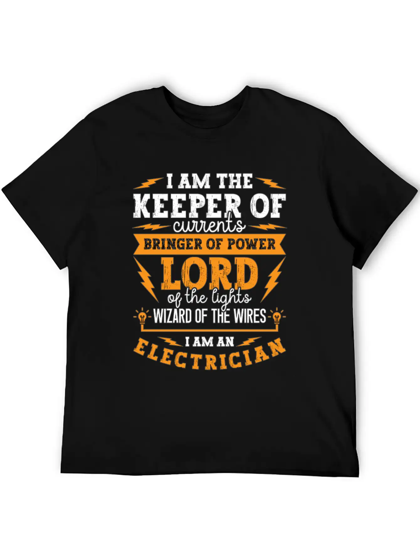 Electronics Repair I Am The Keeper Of Electrical Unisex Short Sleeve Soft Cotton T-Shirt – Casual Everyday Wear