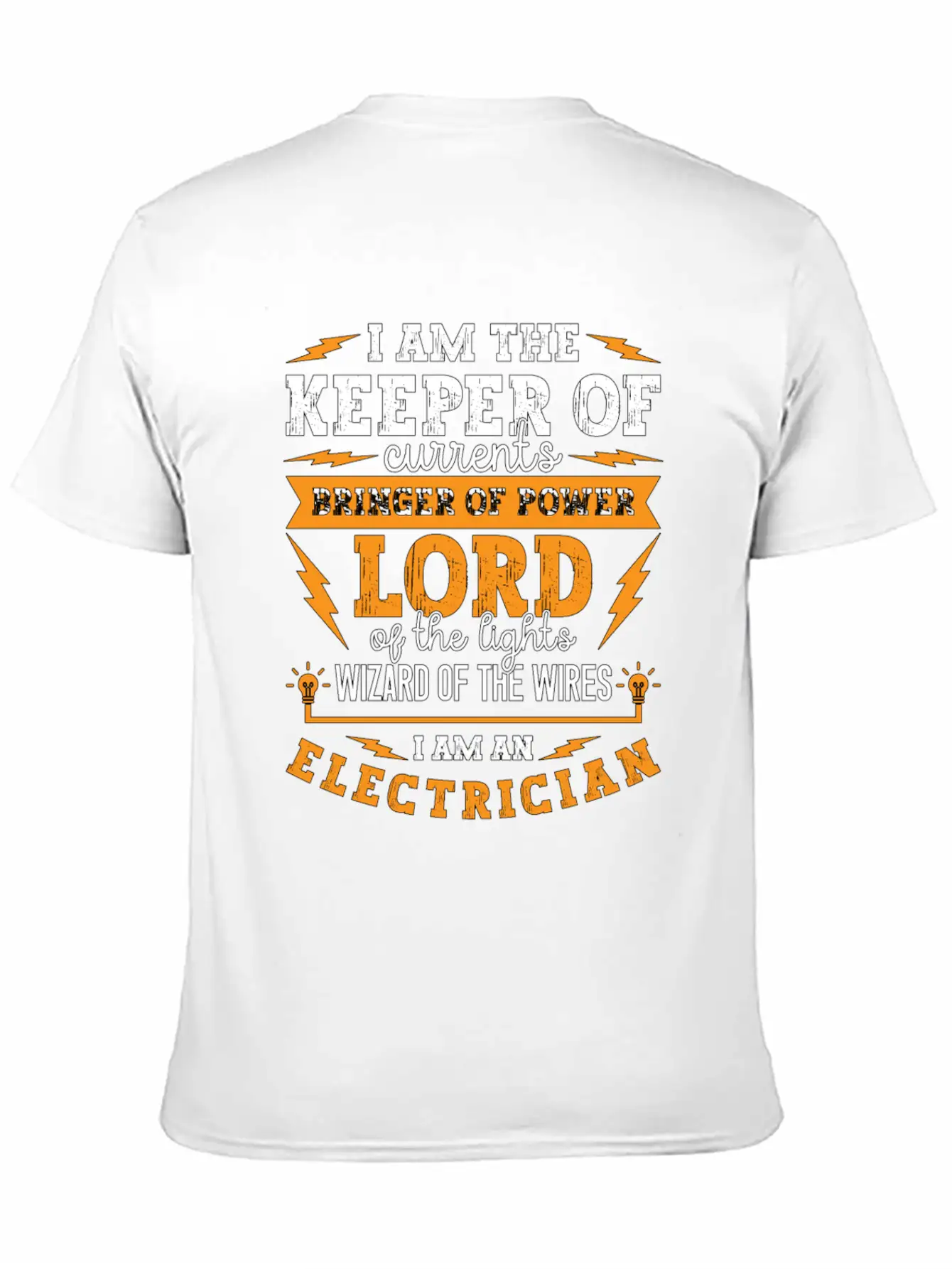 Electronics Repair I Am The Keeper Of Electrical Unisex Short Sleeve Soft Cotton T-Shirt – Casual Everyday Wear