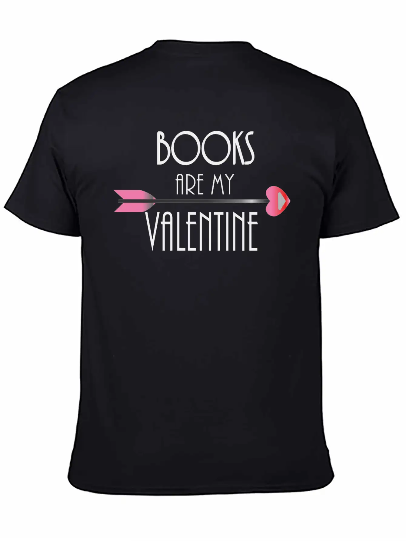 Elegant Valentine Design Unisex Short Sleeve Soft Cotton T-Shirt – Casual Everyday Wear