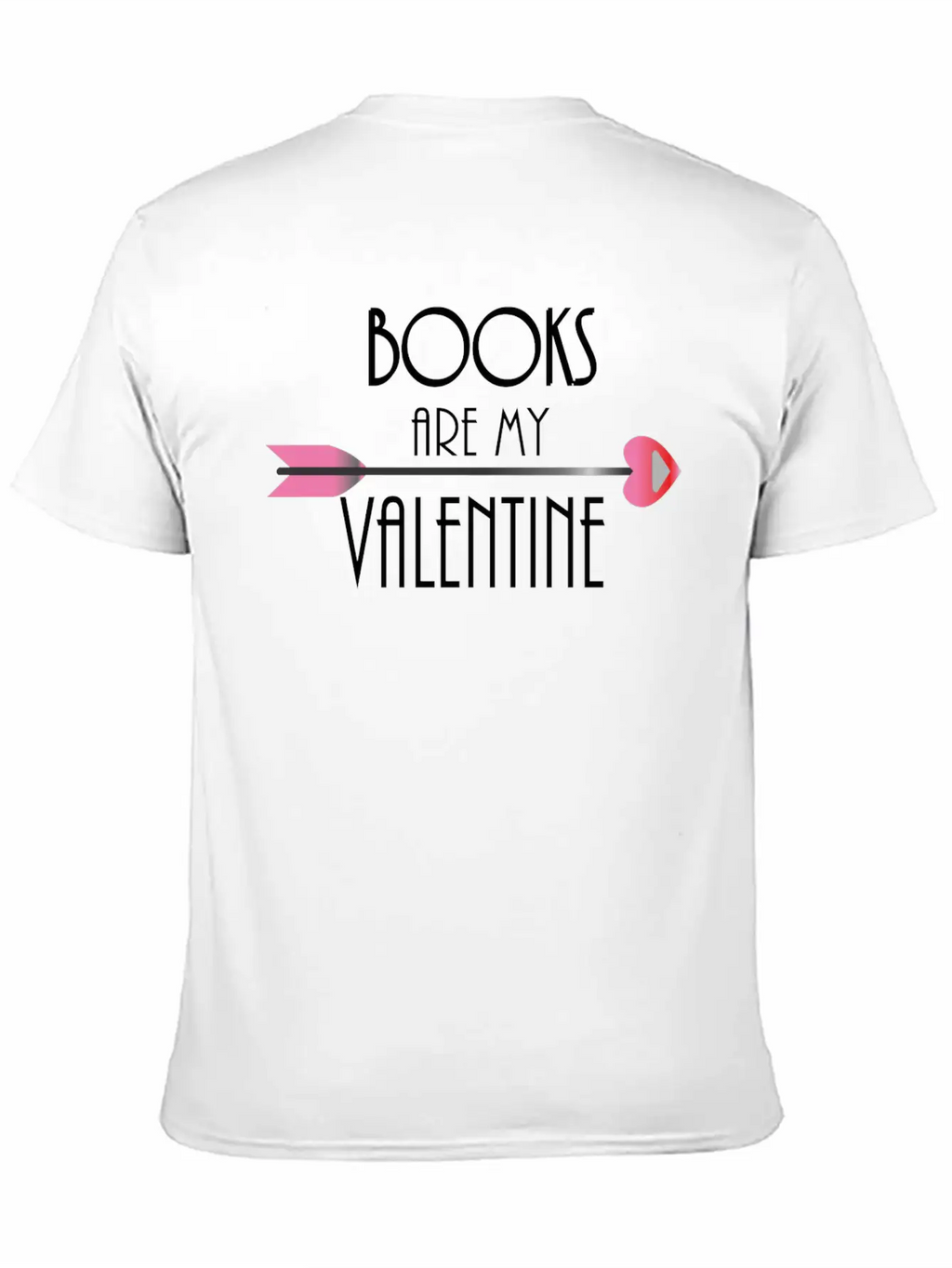 Elegant Valentine Design Unisex Short Sleeve Soft Cotton T-Shirt – Casual Everyday Wear