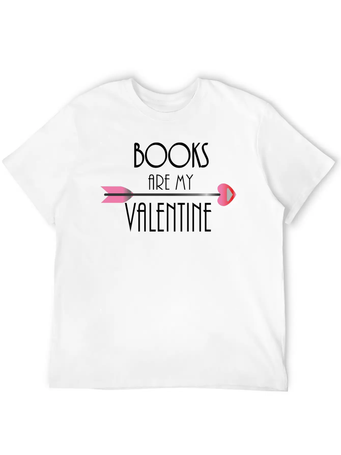 Elegant Valentine Design Unisex Short Sleeve Soft Cotton T-Shirt – Casual Everyday Wear