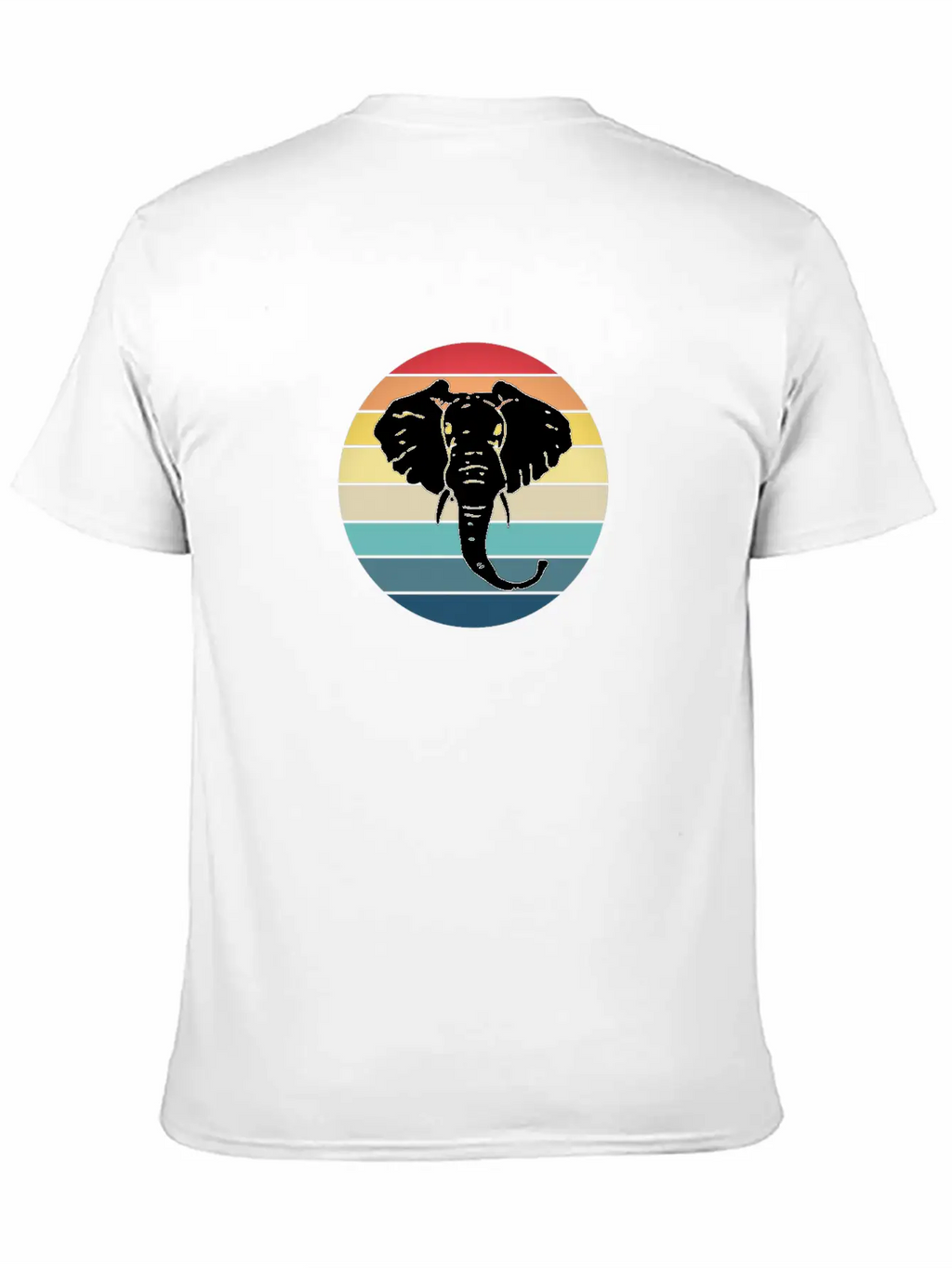 Elephant Animal Sun Elephants Africa Trunk Breathable Soft Cotton T-Shirt – Timeless Casual Look