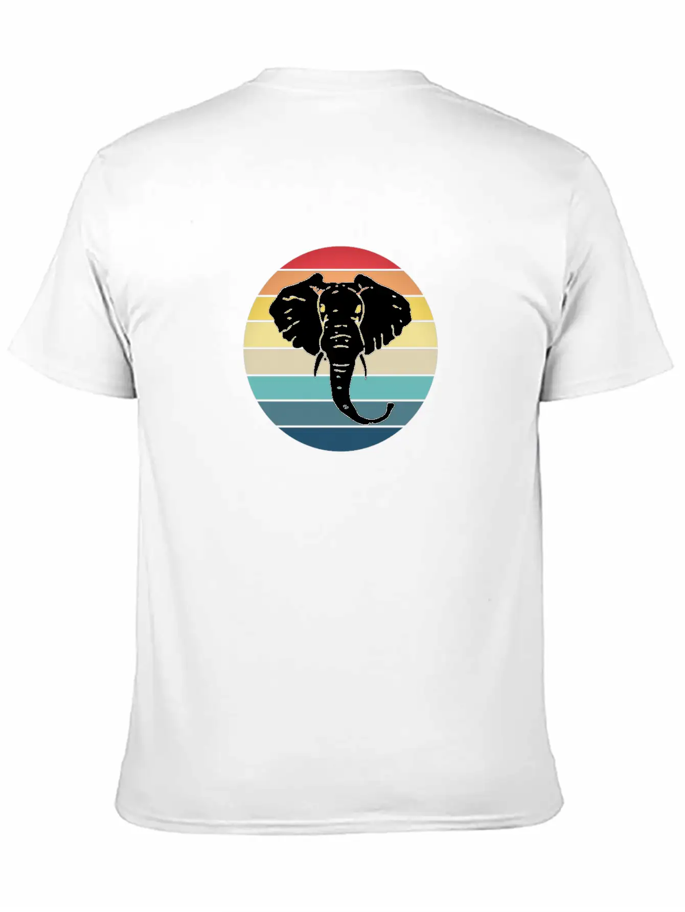 Elephant Animal Sun Elephants Africa Trunk Breathable Soft Cotton T-Shirt – Timeless Casual Look