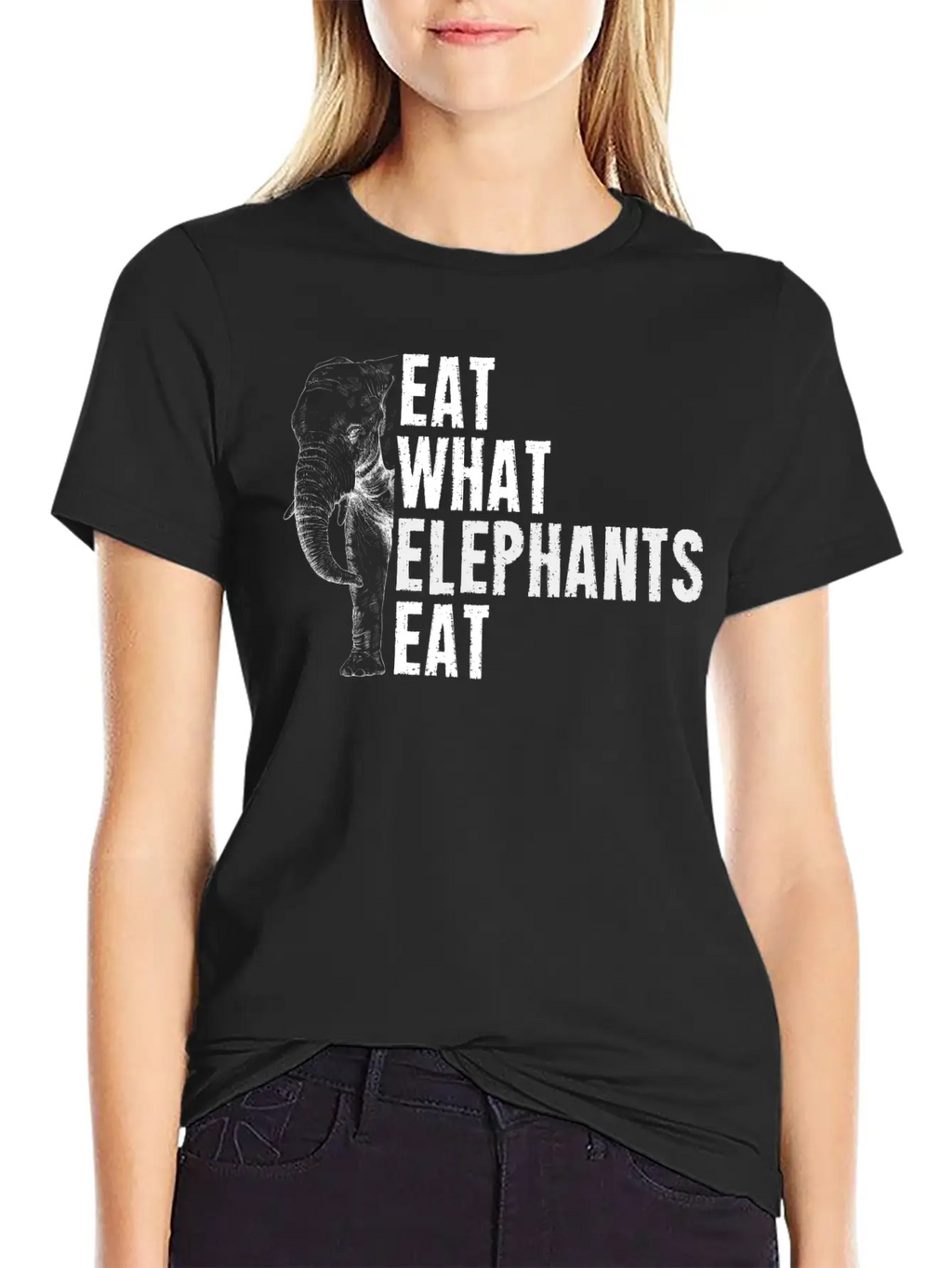 Elephant Animal Welfare Africa Elephants Gift Unisex Short Sleeve Soft Cotton T-Shirt – Casual Everyday Wear