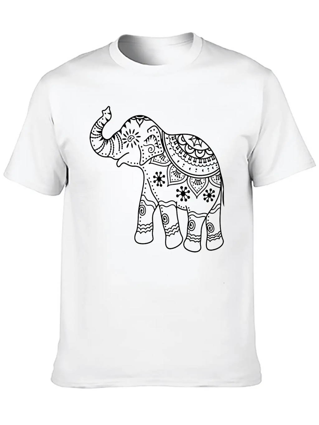 Elephant Breathable Soft Cotton T-Shirt – Timeless Casual Look
