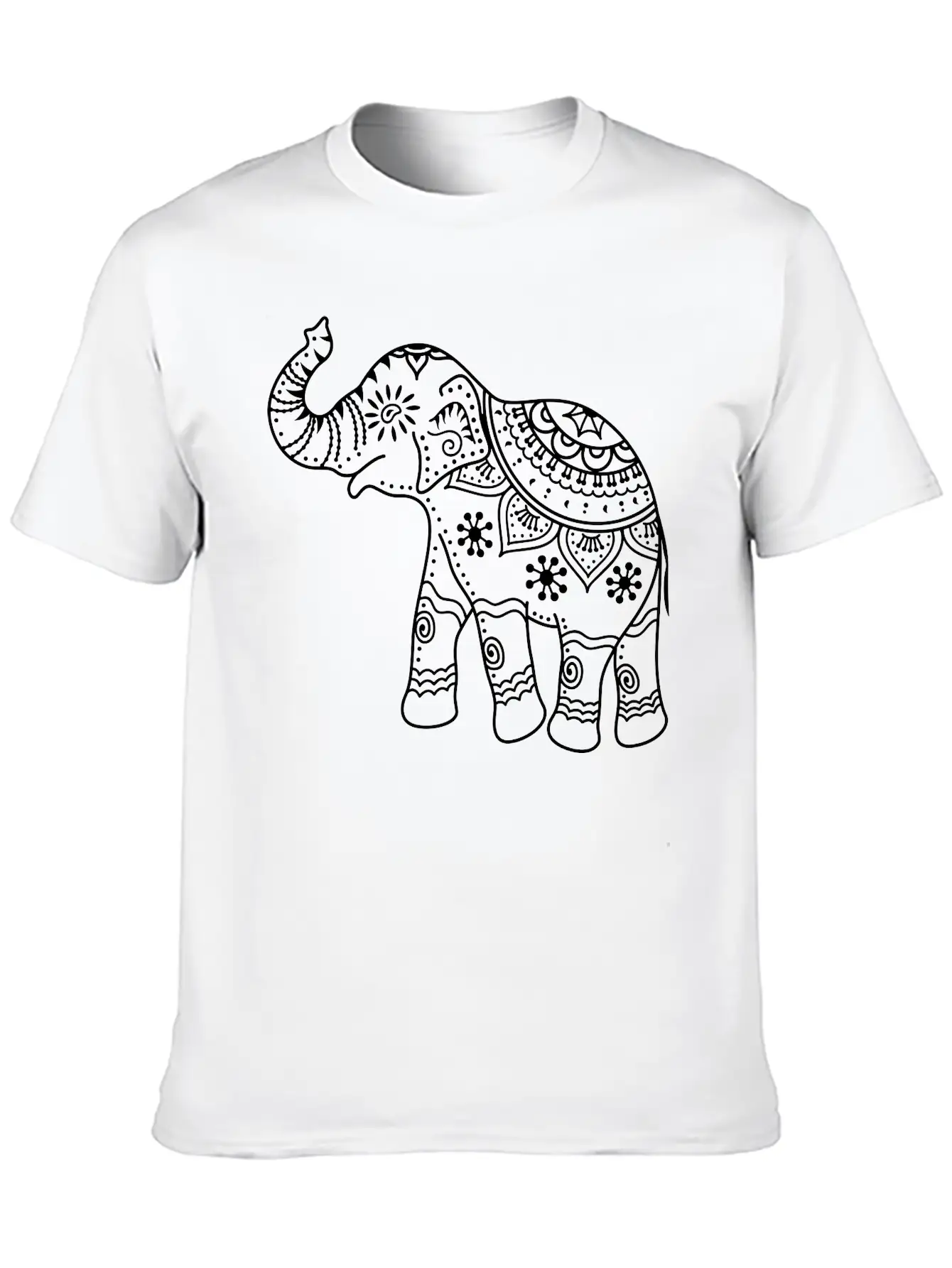 Elephant Breathable Soft Cotton T-Shirt – Timeless Casual Look