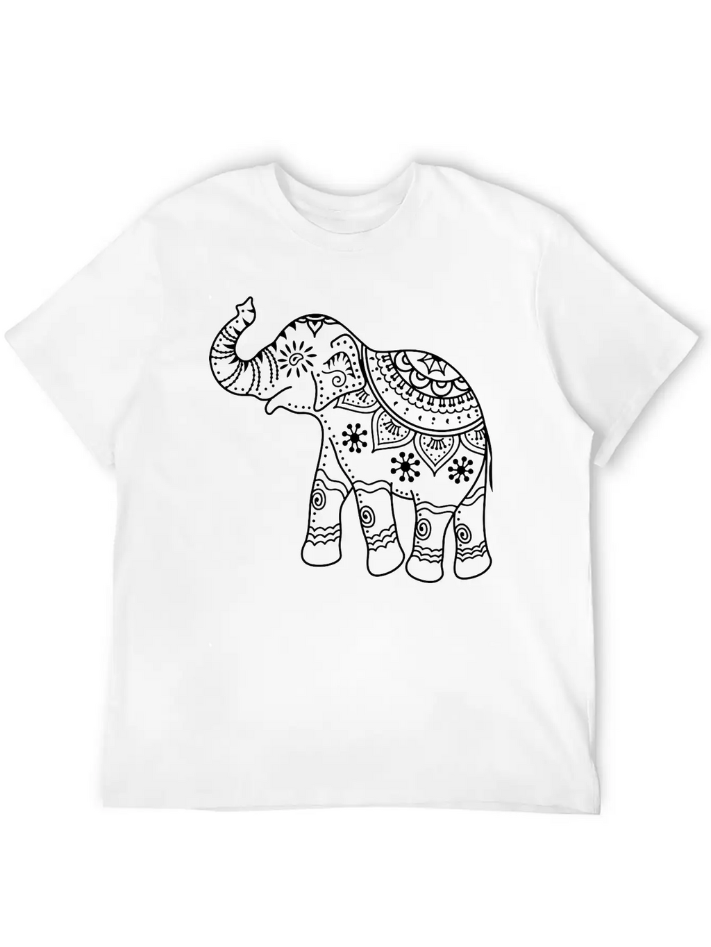 Elephant Breathable Soft Cotton T-Shirt – Timeless Casual Look