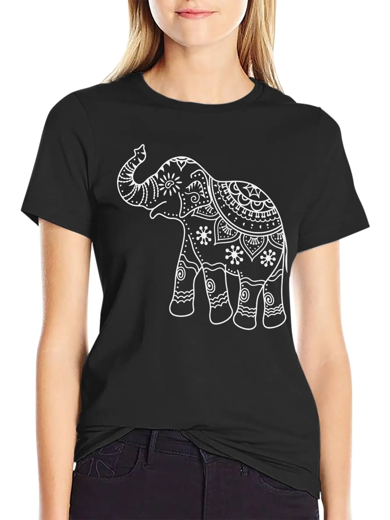 Elephant Breathable Soft Cotton T-Shirt – Timeless Casual Look