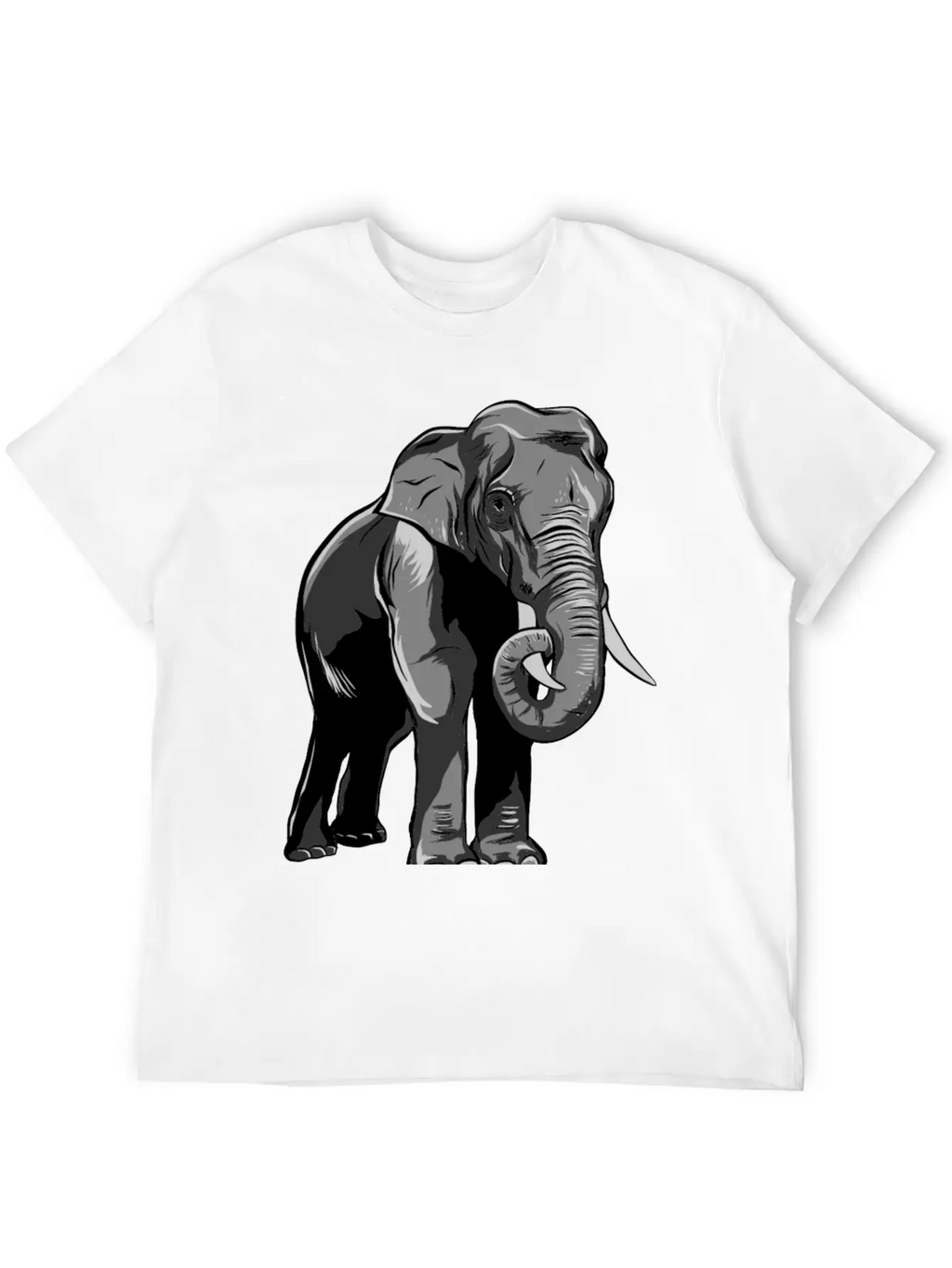 Elephant Essential Cotton Tee For Daily Outfits – Unisex Style