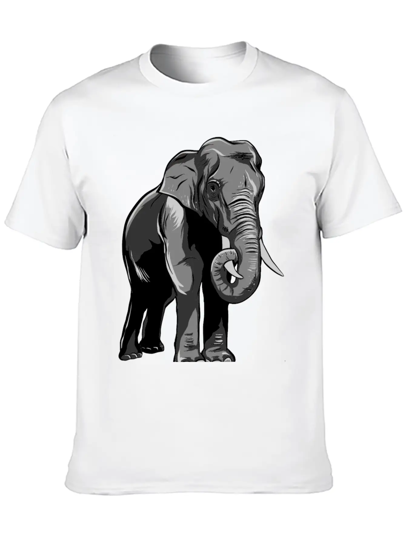 Elephant Essential Cotton Tee For Daily Outfits – Unisex Style