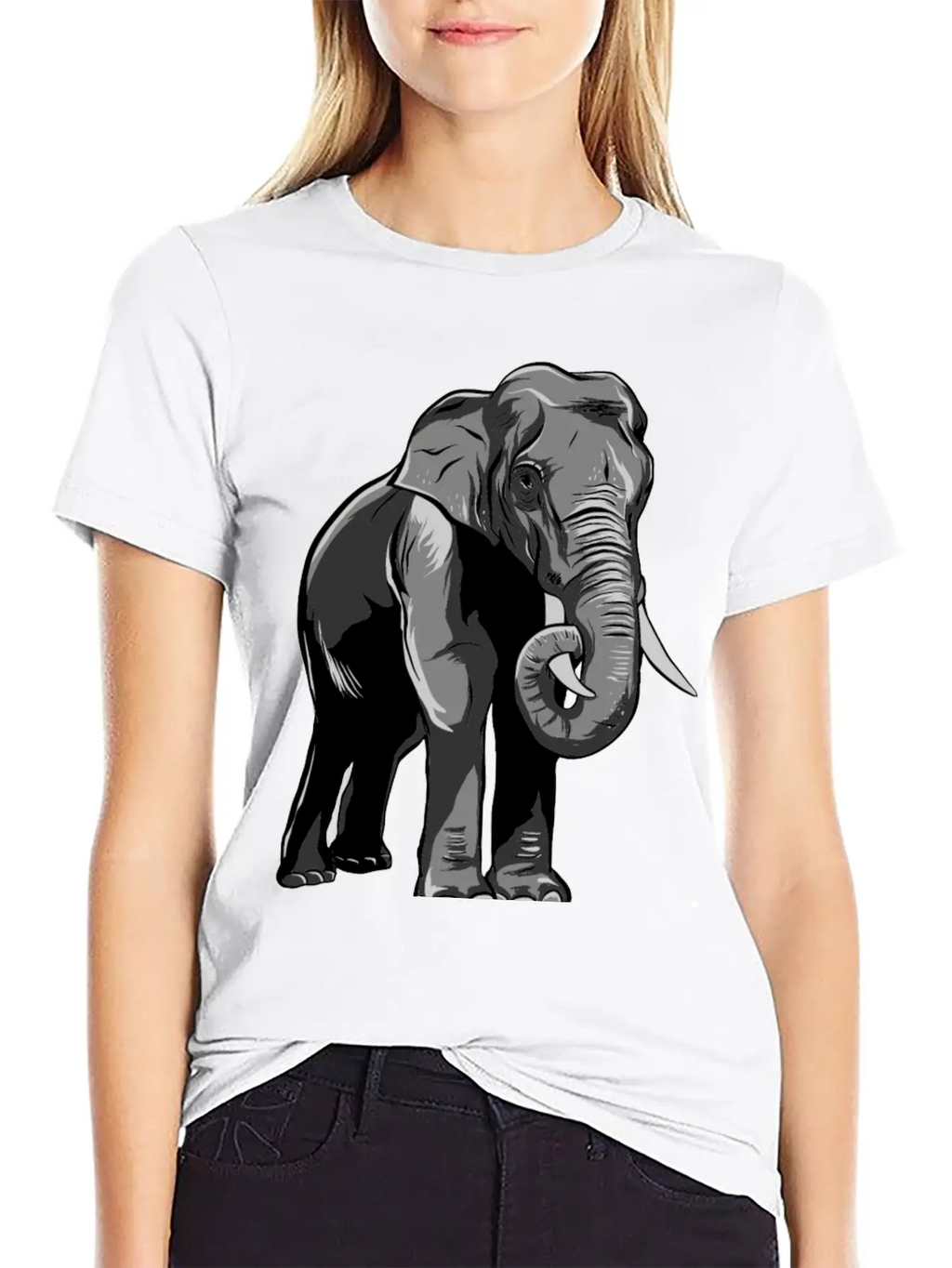 Elephant Essential Cotton Tee For Daily Outfits – Unisex Style