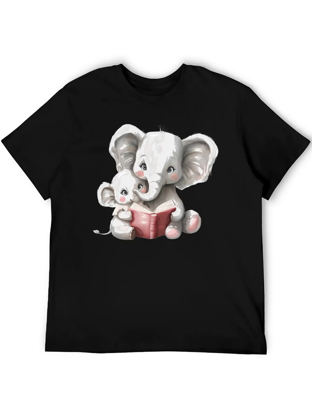 Elephant Family. Unisex Casual T-Shirt – Clean Design For Daily Comfort
