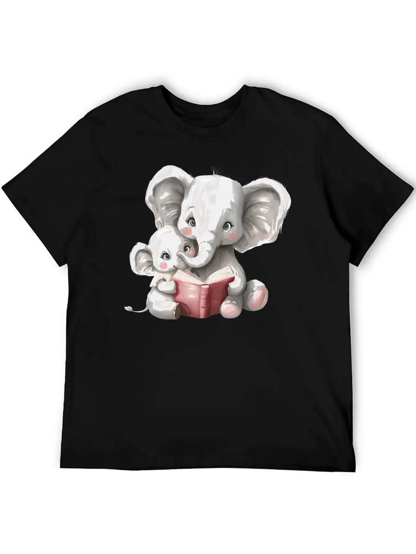 Elephant Family. Unisex Casual T-Shirt – Clean Design For Daily Comfort