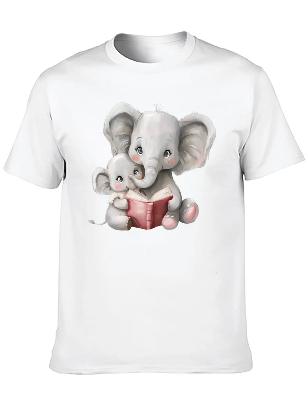 Elephant Family. Unisex Casual T-Shirt – Clean Design For Daily Comfort