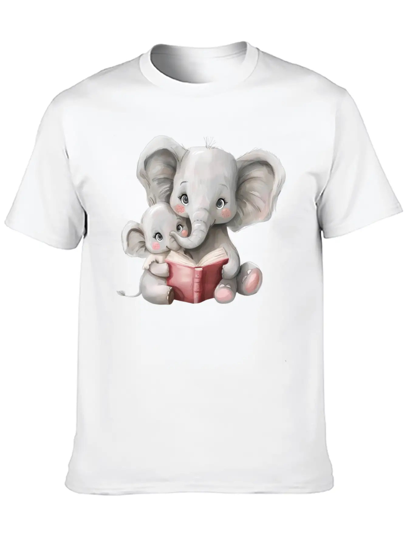Elephant Family. Unisex Casual T-Shirt – Clean Design For Daily Comfort