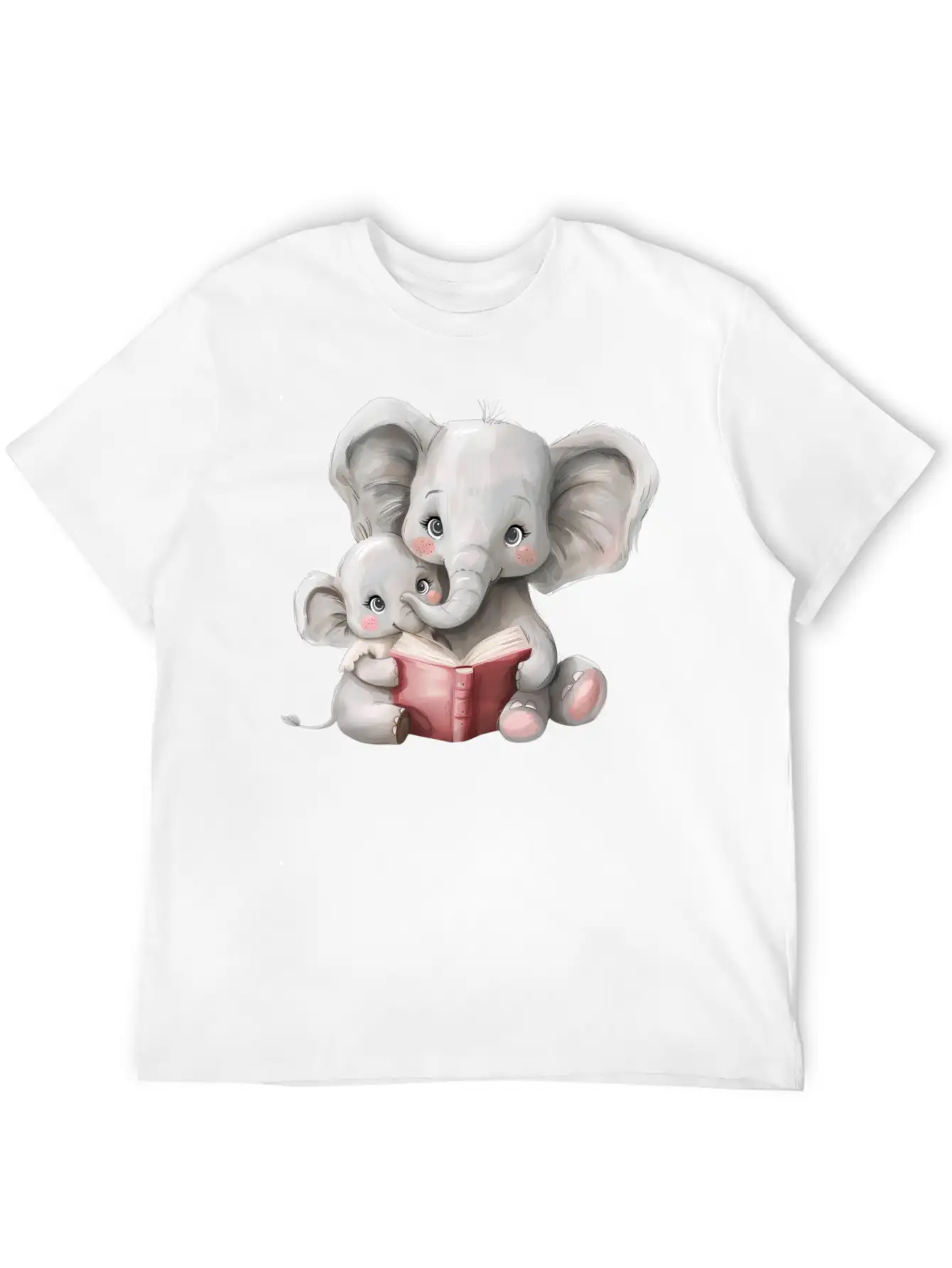 Elephant Family. Unisex Casual T-Shirt – Clean Design For Daily Comfort