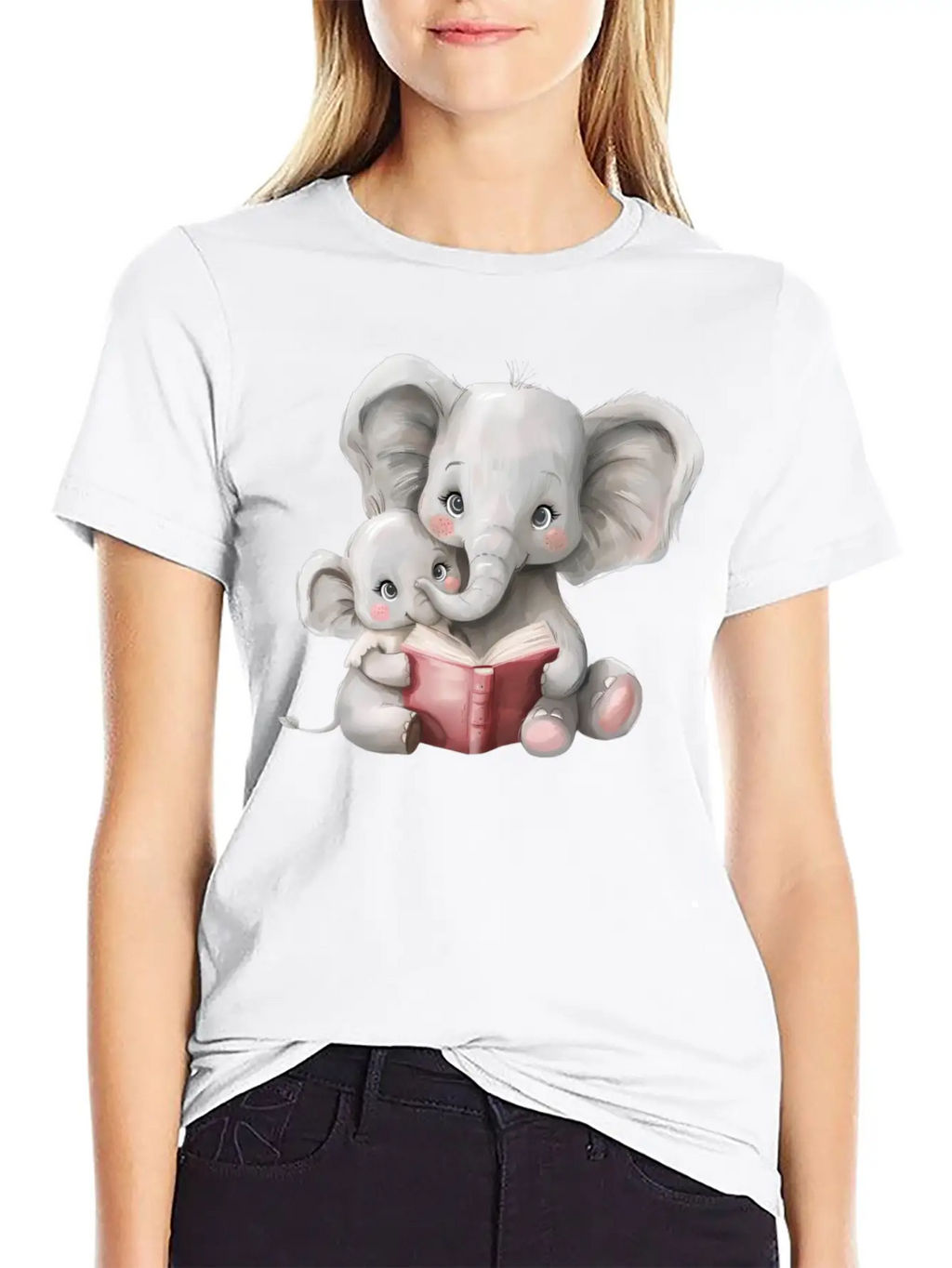 Elephant Family. Unisex Casual T-Shirt – Clean Design For Daily Comfort