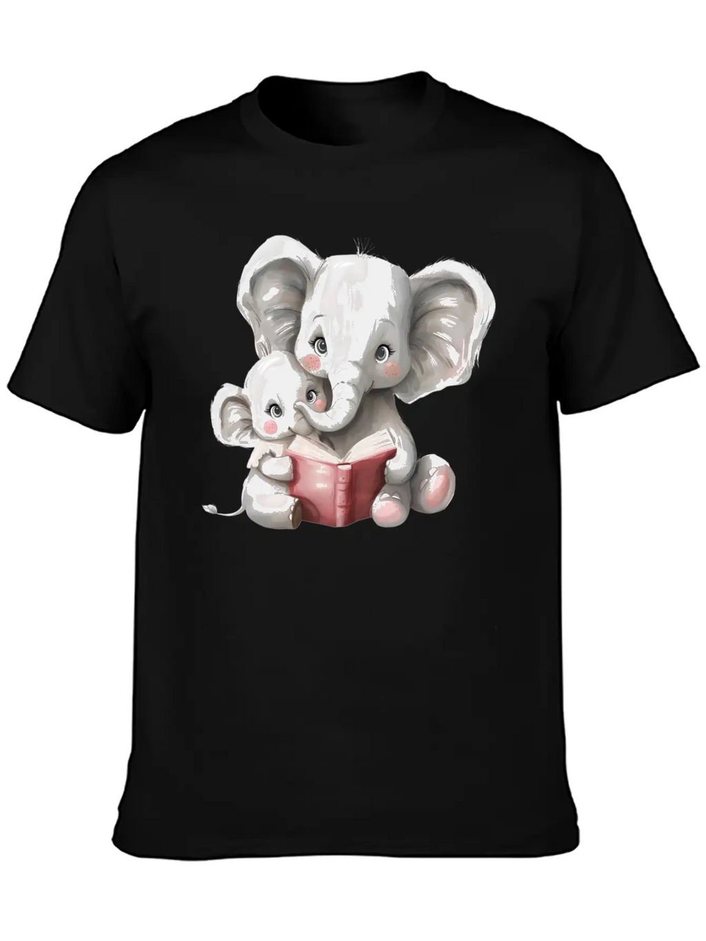 Elephant Family. Unisex Casual T-Shirt – Clean Design For Daily Comfort
