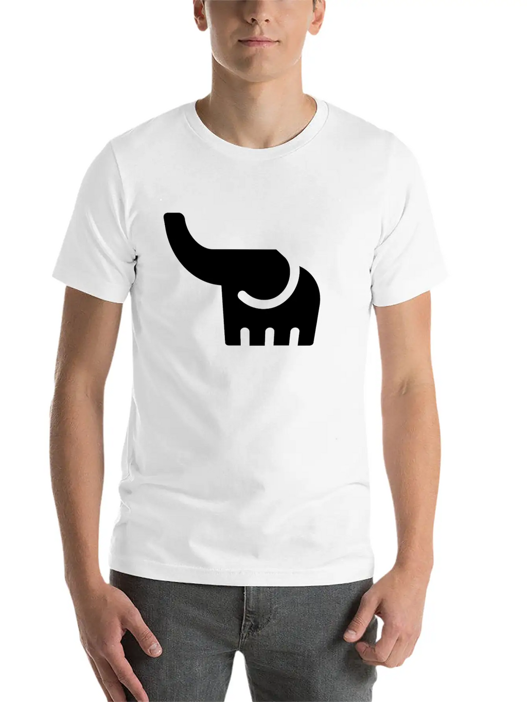 Elephant Stylish Everyday T-Shirt – Unisex Basic Cotton Tee