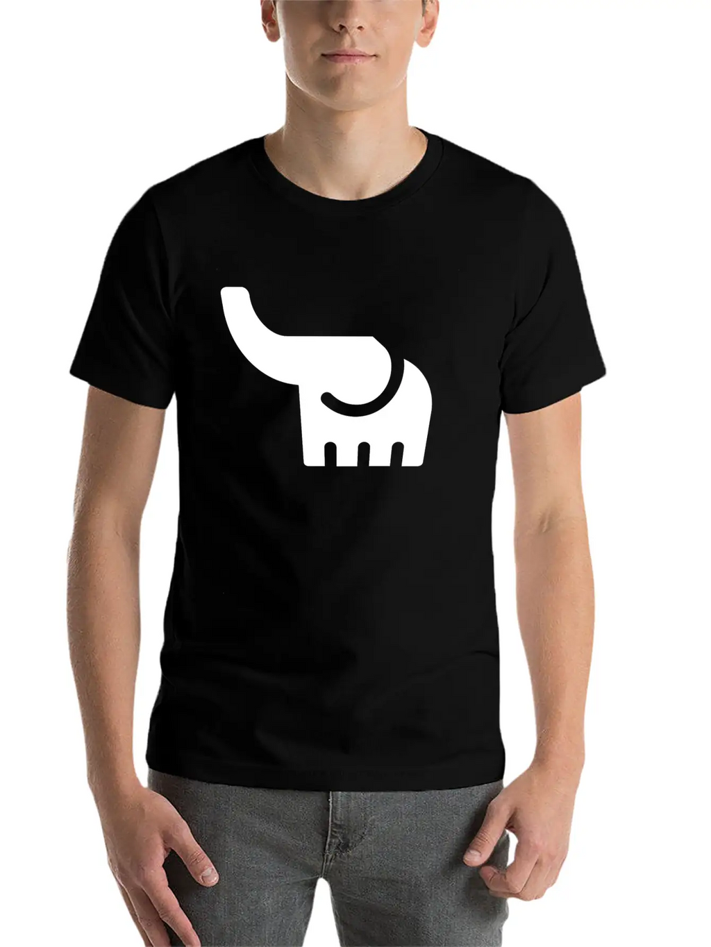 Elephant Stylish Everyday T-Shirt – Unisex Basic Cotton Tee