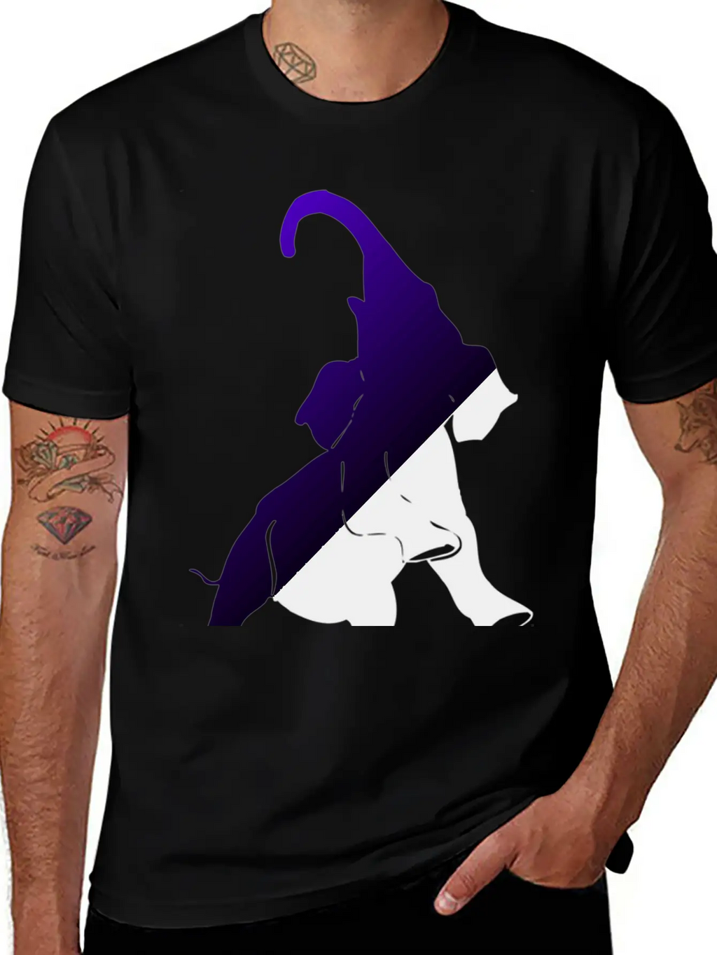 Elephant Unisex Casual T-Shirt – Clean Design For Daily Comfort