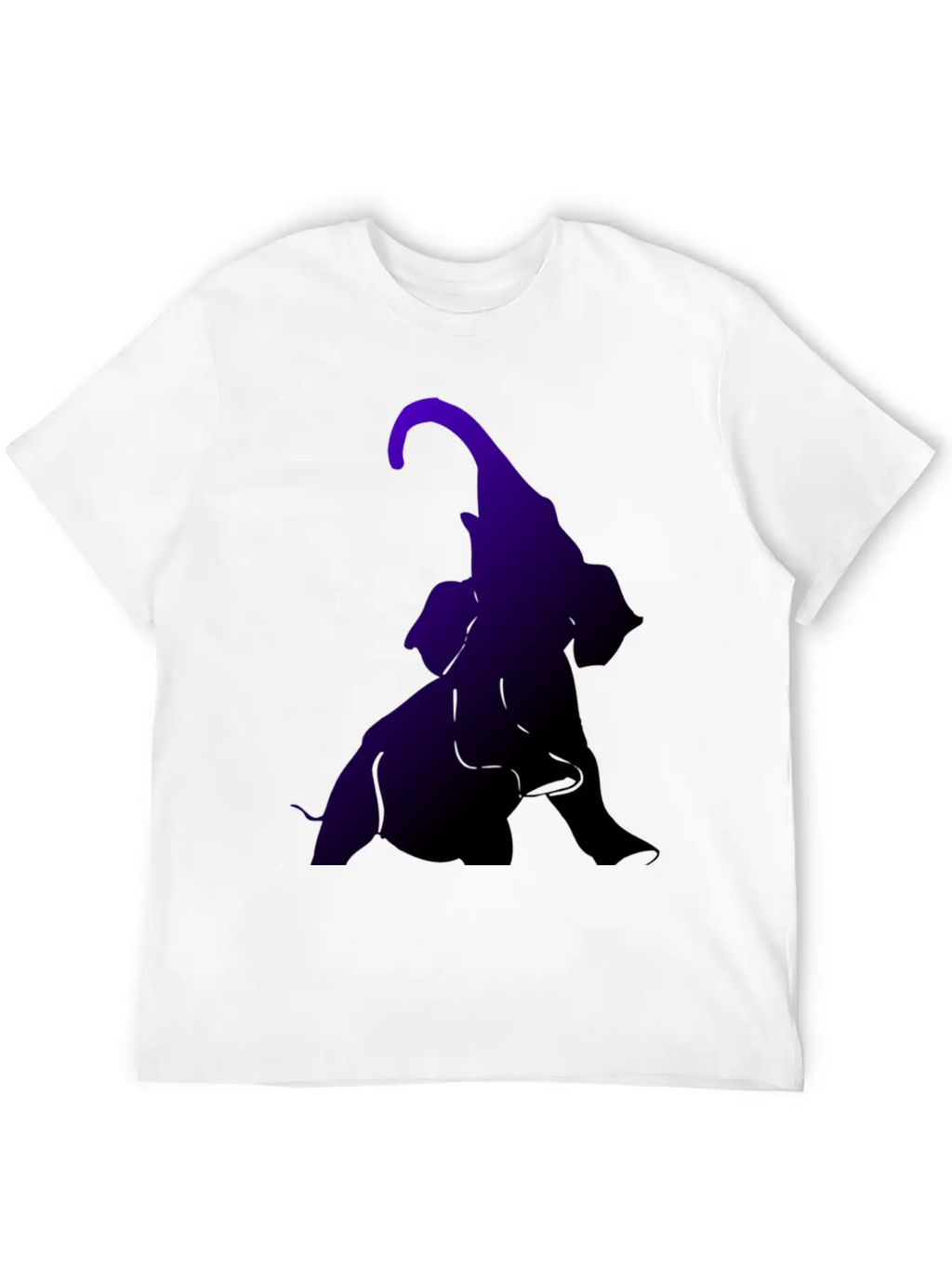 Elephant Unisex Casual T-Shirt – Clean Design For Daily Comfort
