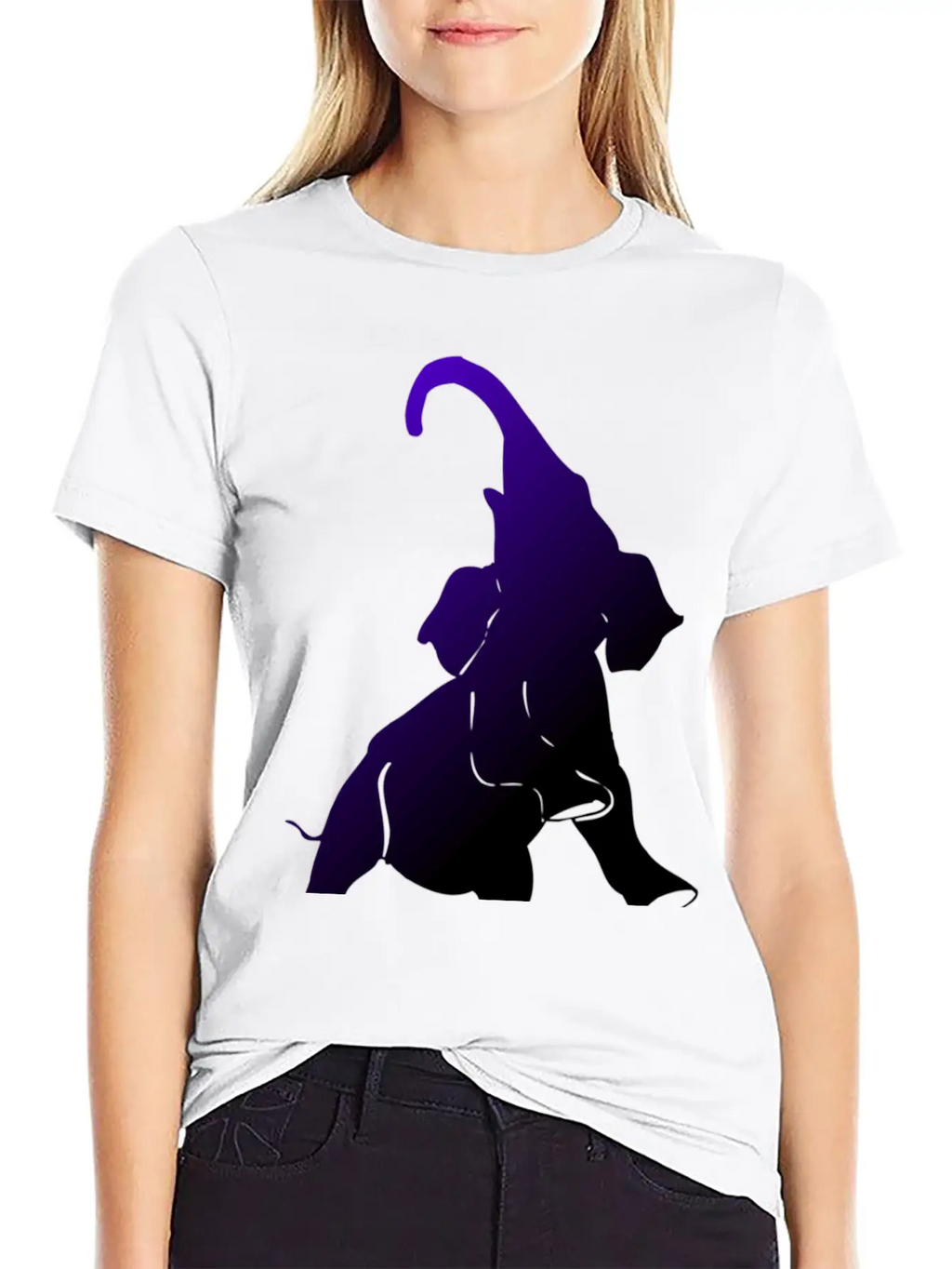 Elephant Unisex Casual T-Shirt – Clean Design For Daily Comfort