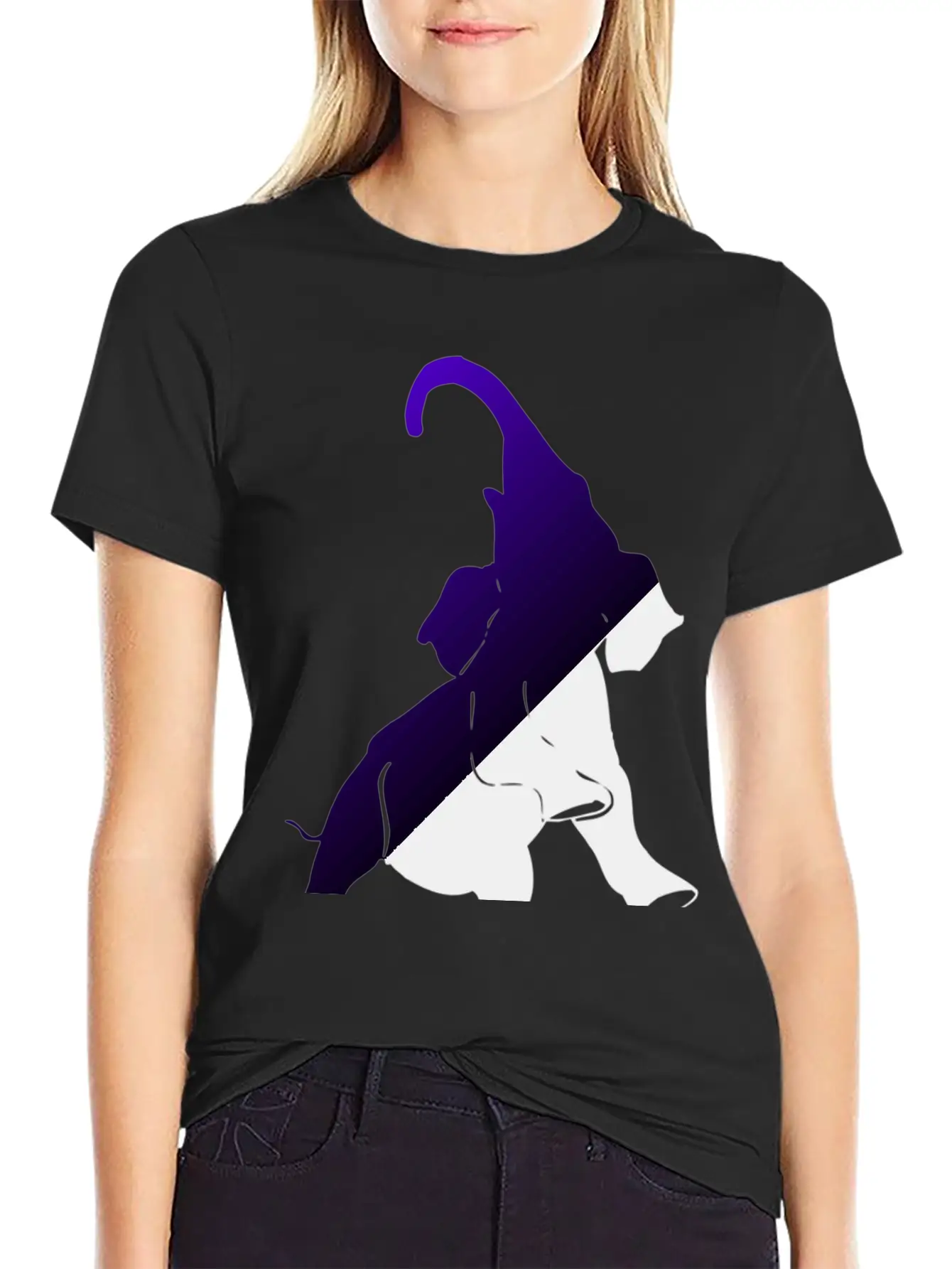 Elephant Unisex Casual T-Shirt – Clean Design For Daily Comfort