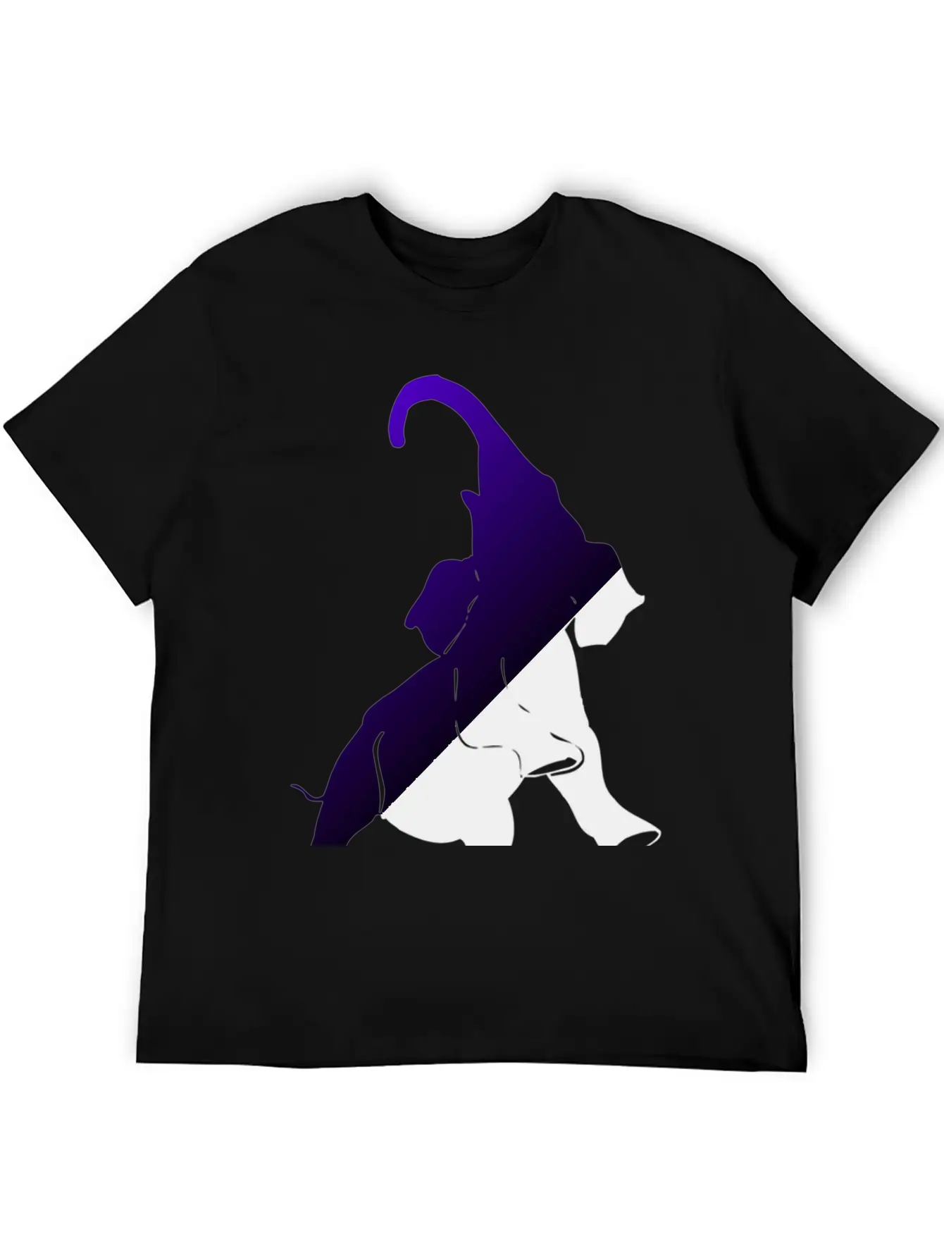 Elephant Unisex Casual T-Shirt – Clean Design For Daily Comfort