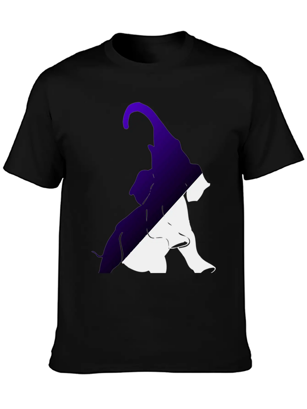 Elephant Unisex Casual T-Shirt – Clean Design For Daily Comfort