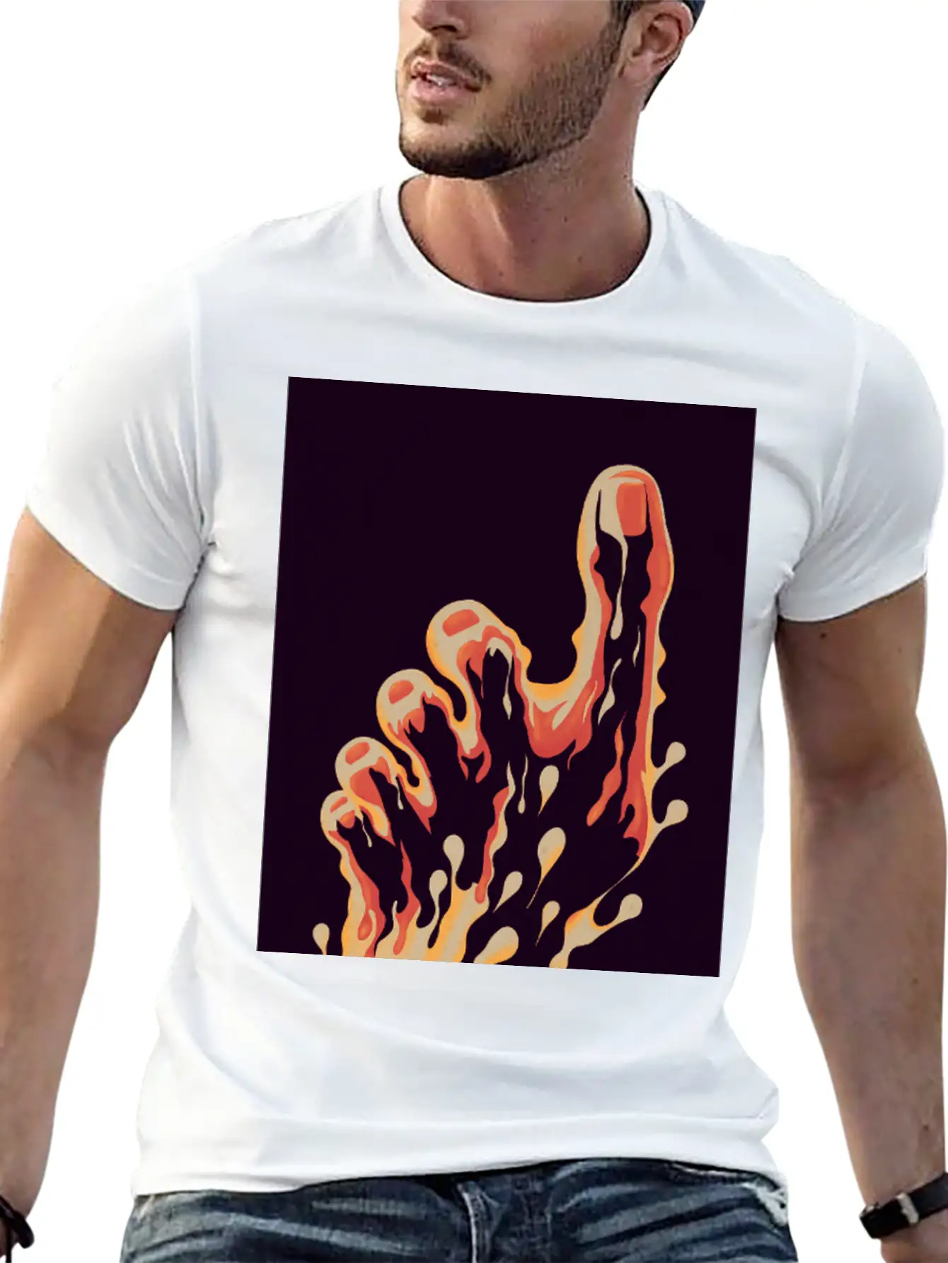 Ember Embrace Unisex Short Sleeve Soft Cotton T-Shirt – Casual Everyday Wear
