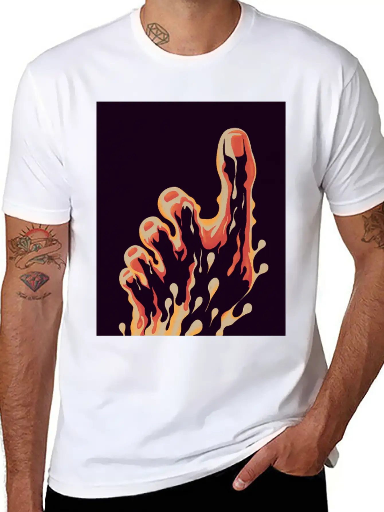 Ember Embrace Unisex Short Sleeve Soft Cotton T-Shirt – Casual Everyday Wear