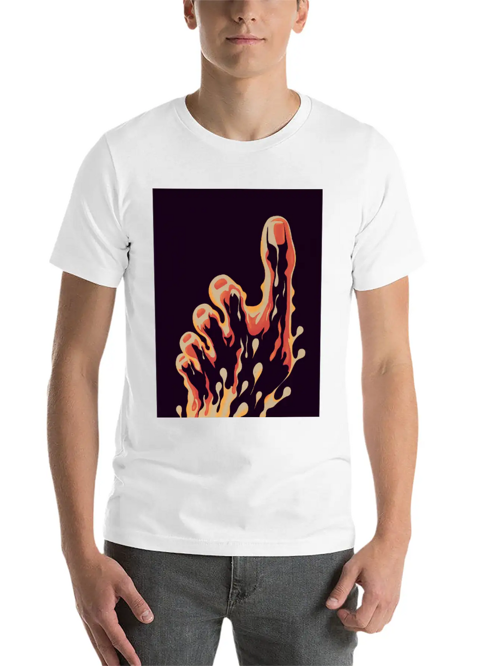 Ember Embrace Unisex Short Sleeve Soft Cotton T-Shirt – Casual Everyday Wear