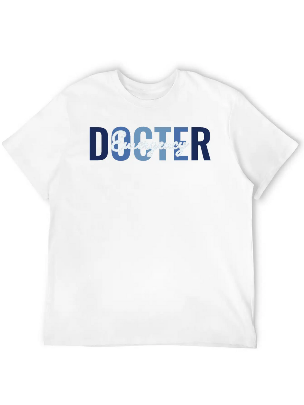 Emergency Doctor, ER Healthcare Professionals Breathable Soft Cotton T-Shirt – Timeless Casual Look