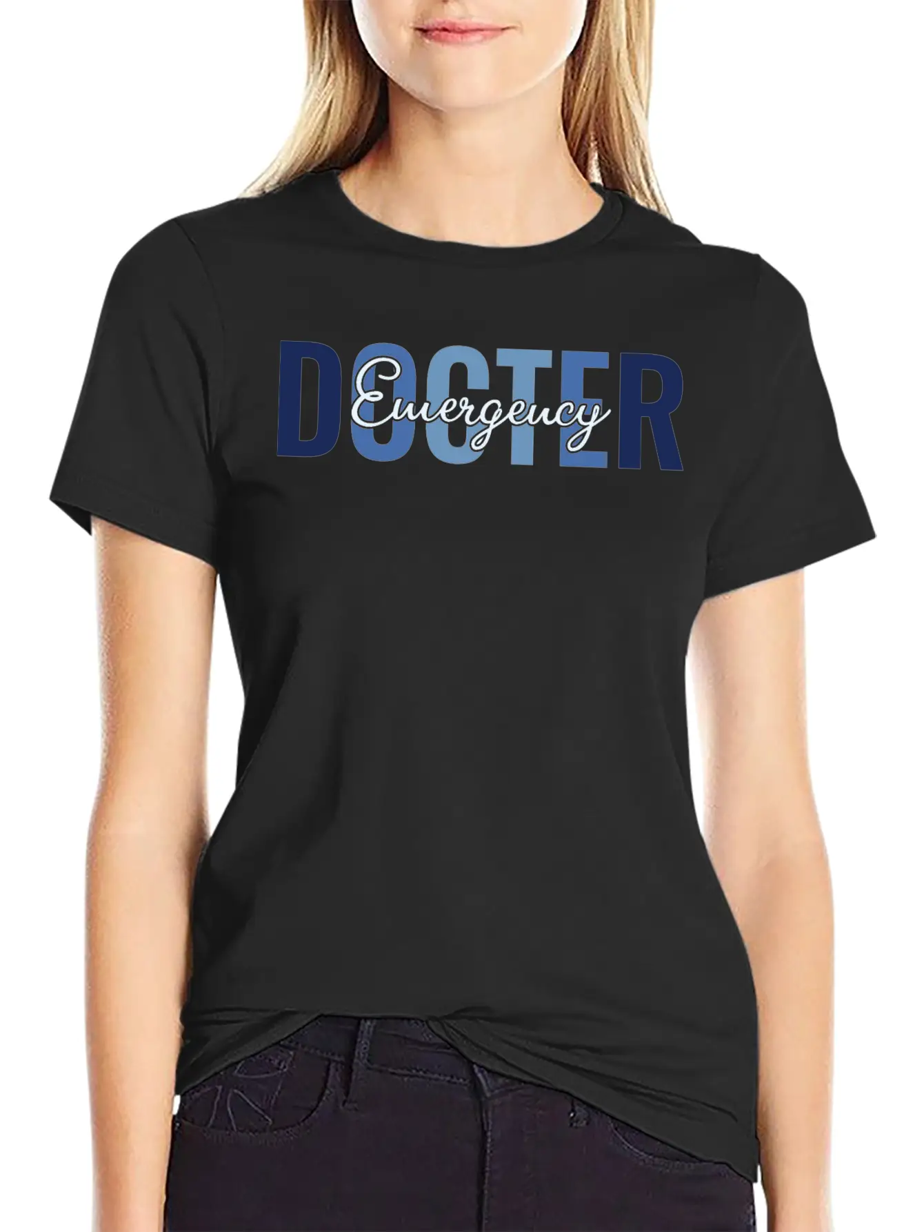 Emergency Doctor, ER Healthcare Professionals Breathable Soft Cotton T-Shirt – Timeless Casual Look