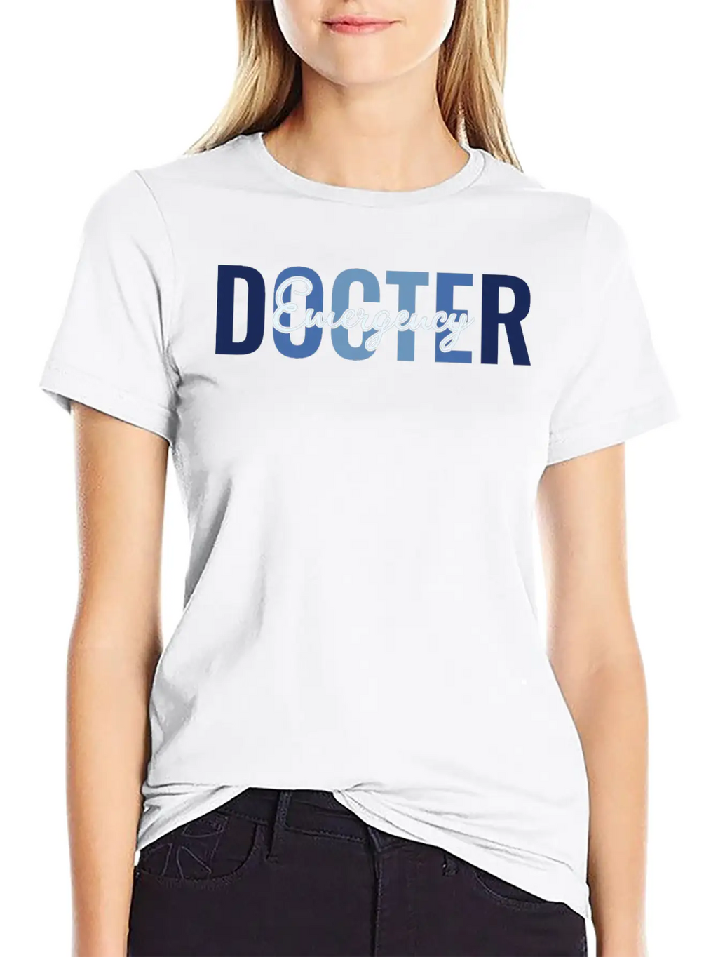 Emergency Doctor, ER Healthcare Professionals Breathable Soft Cotton T-Shirt – Timeless Casual Look