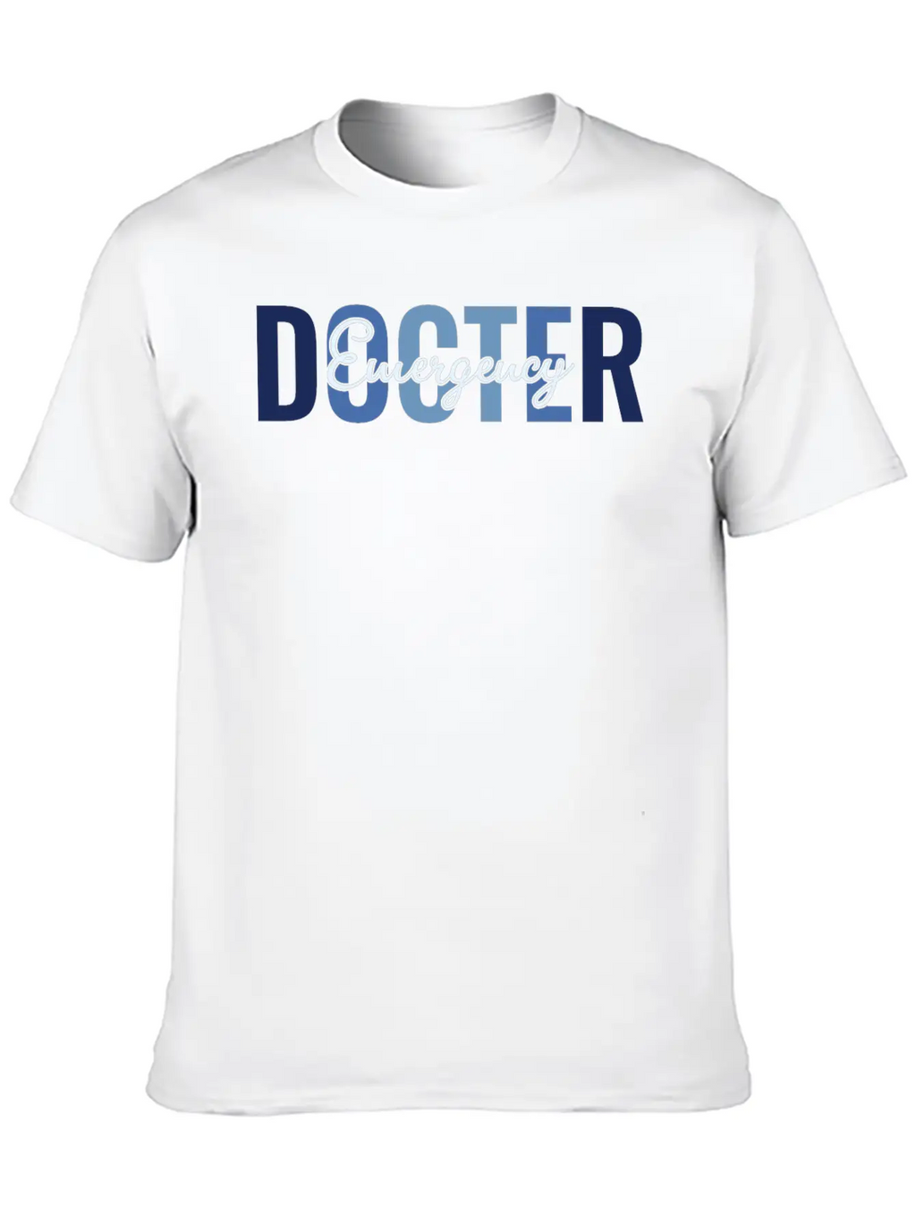 Emergency Doctor, ER Healthcare Professionals Breathable Soft Cotton T-Shirt – Timeless Casual Look