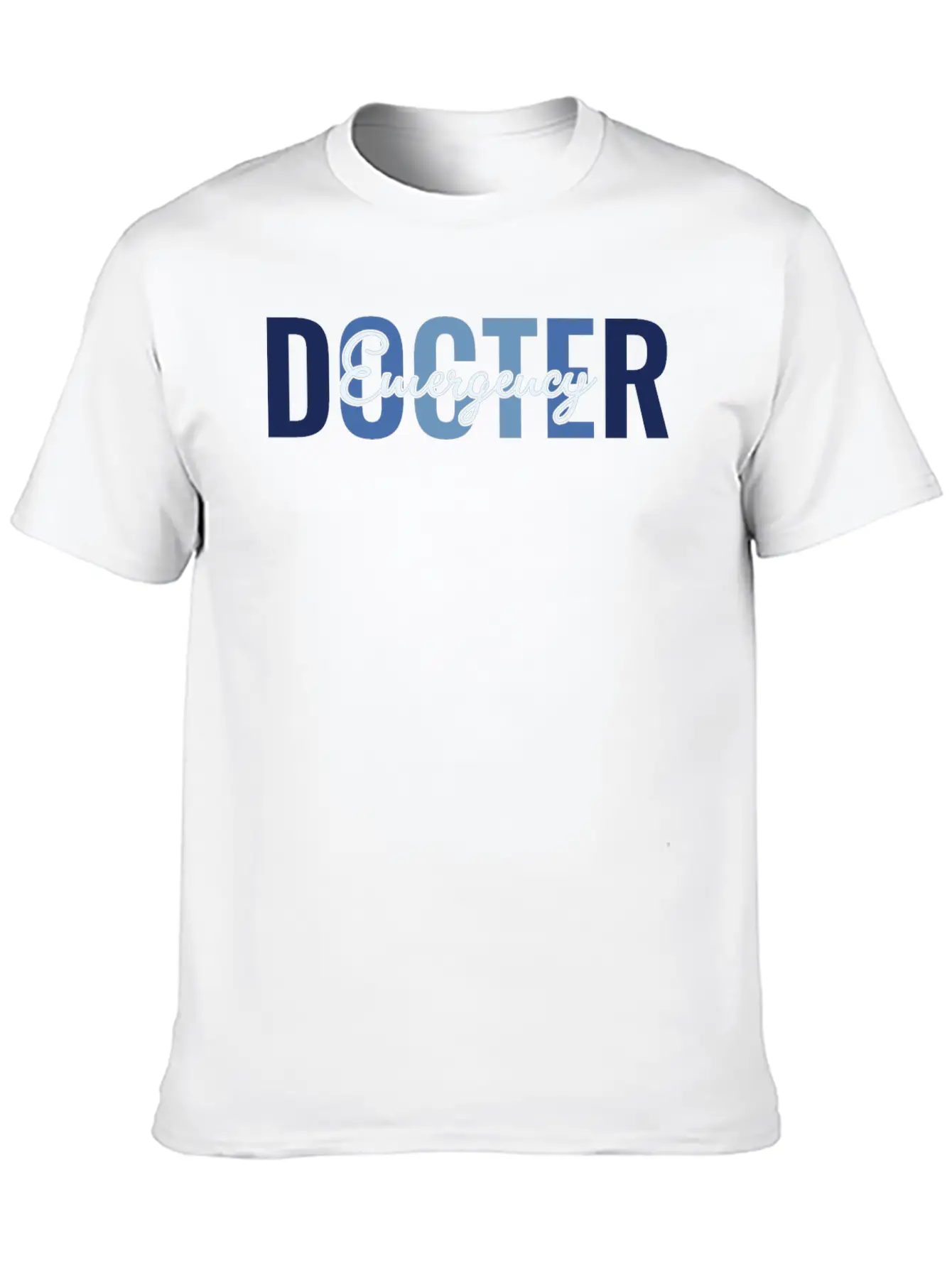 Emergency Doctor, ER Healthcare Professionals Breathable Soft Cotton T-Shirt – Timeless Casual Look