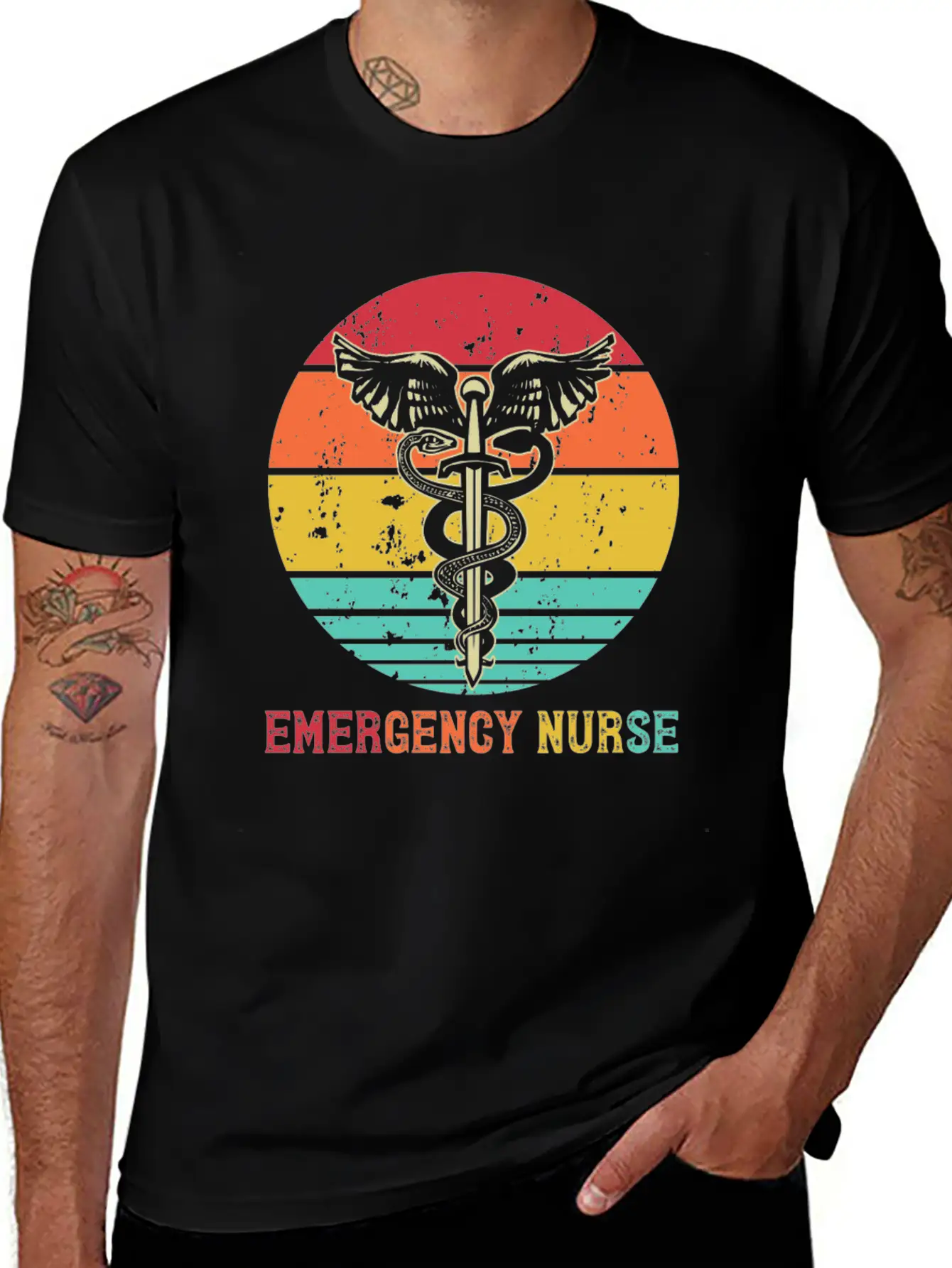 Emergency Nurse ER Nursing Nurse Life ER Nurse Unisex Short Sleeve Soft Cotton T-Shirt – Casual Everyday Wear